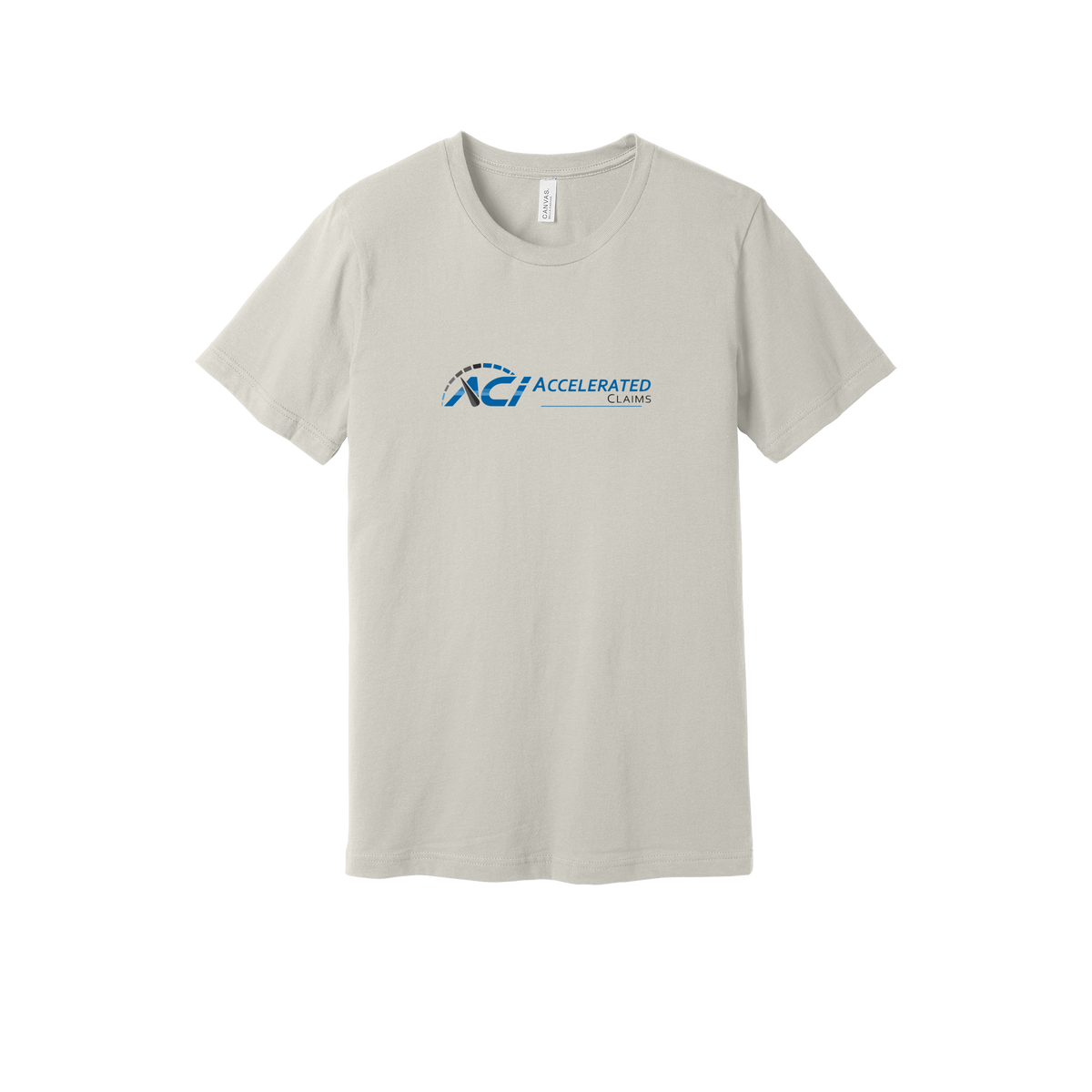accelclaims-everyday-essentials-short-sleeve-tee-dtf-front-BC3001-dust-flat-front