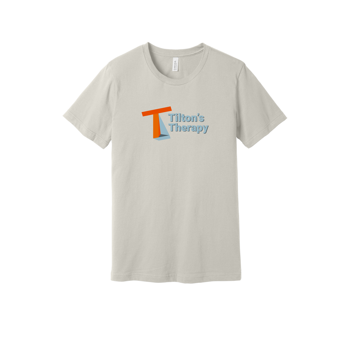 tiltonstherapy-everyday-essentials-short-sleeve-tee-dtf-front-BC3001-dust-flat-front