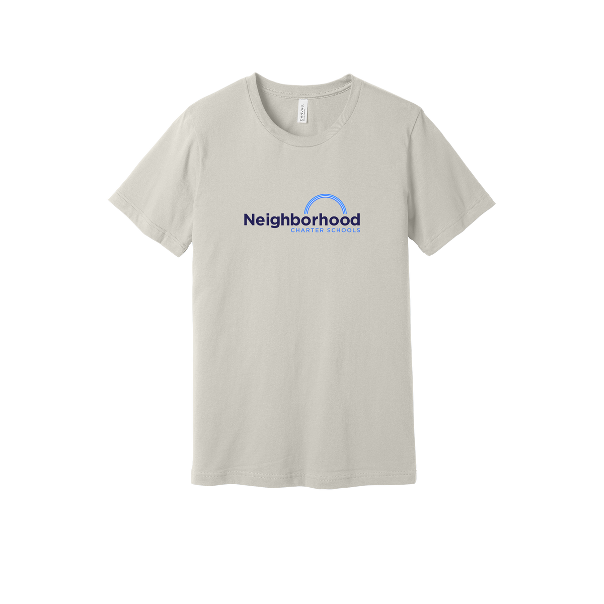 ncschools-everyday-essentials-short-sleeve-tee-dtf-front-BC3001-dust-flat-front