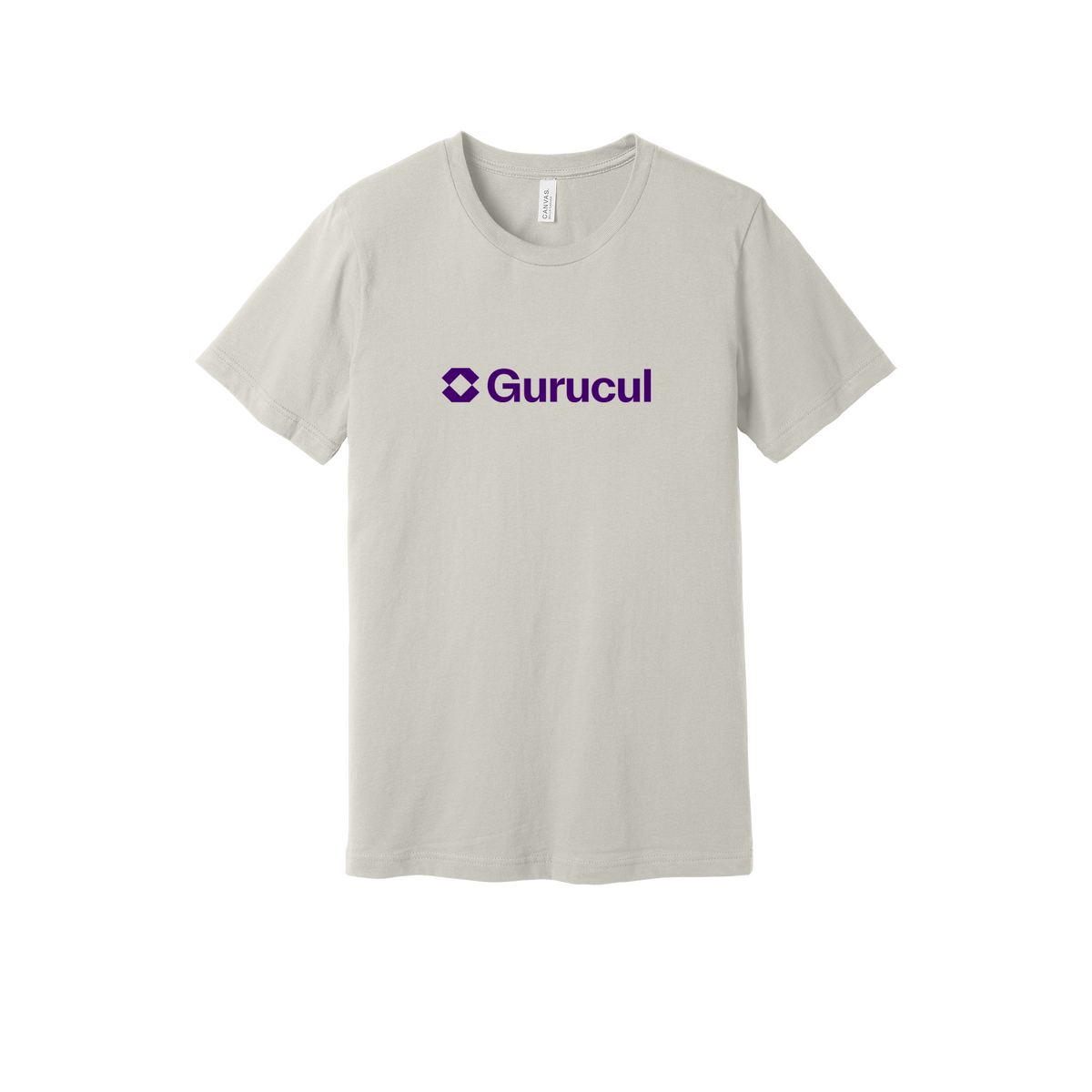 gurucul-everyday-essentials-short-sleeve-tee-dtf-front-BC3001-dust-flat-front