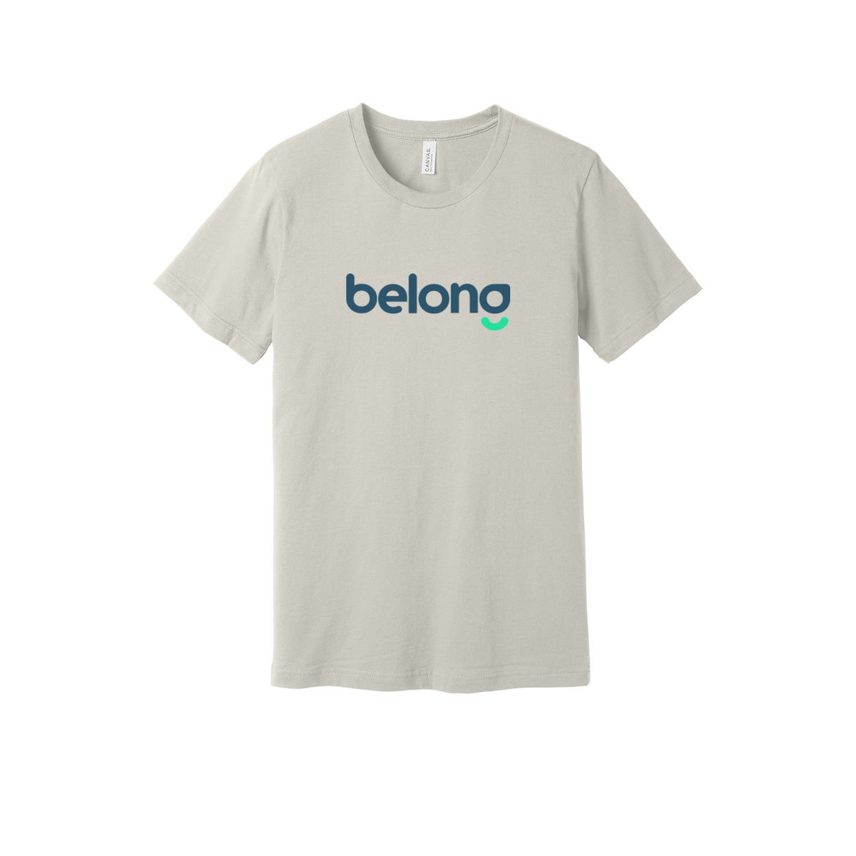 belonghome-everyday-essentials-short-sleeve-tee-dtf-front-BC3001-dust-flat-front