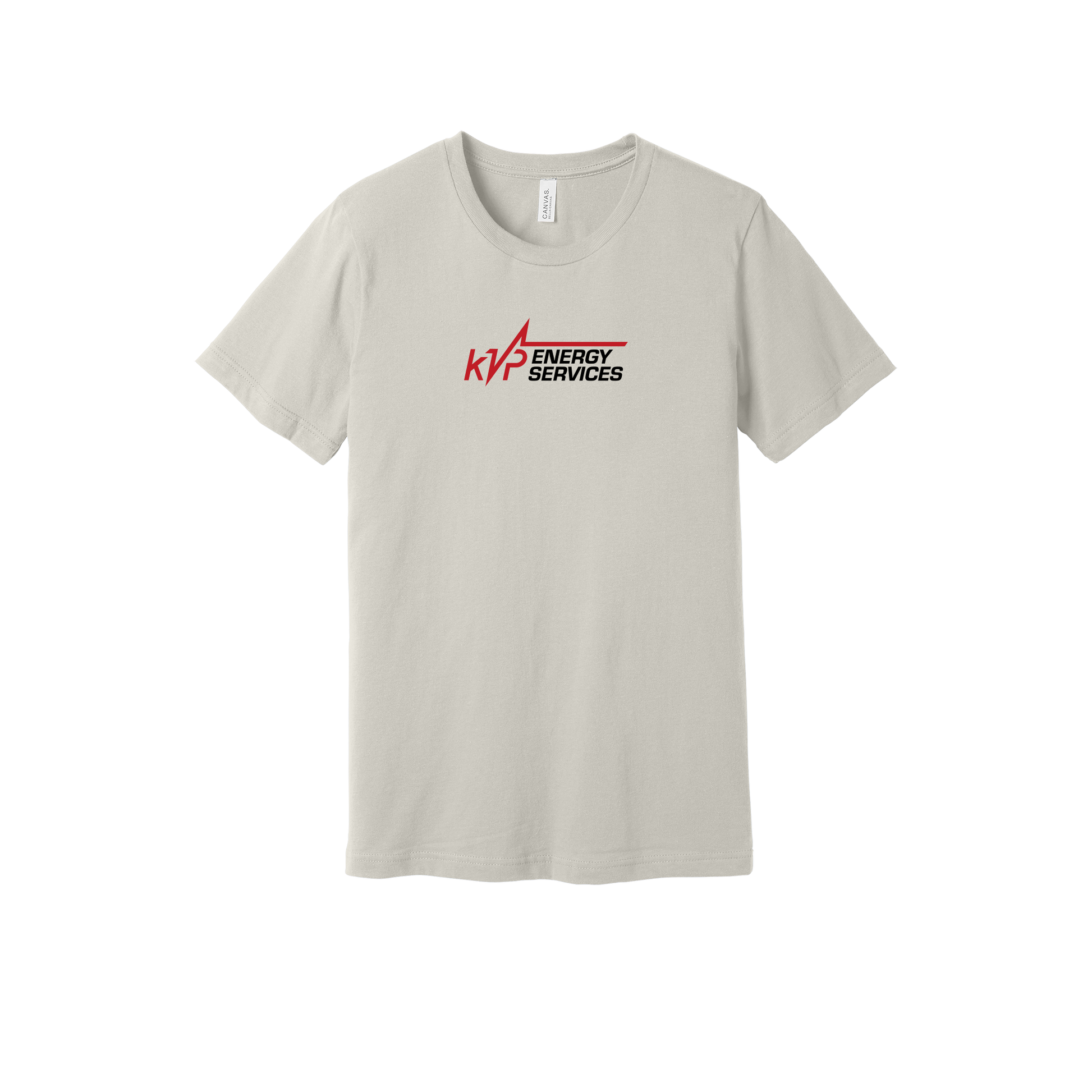 kvpenergy-everyday-essentials-short-sleeve-tee-dtf-front-BC3001-dust-flat-front