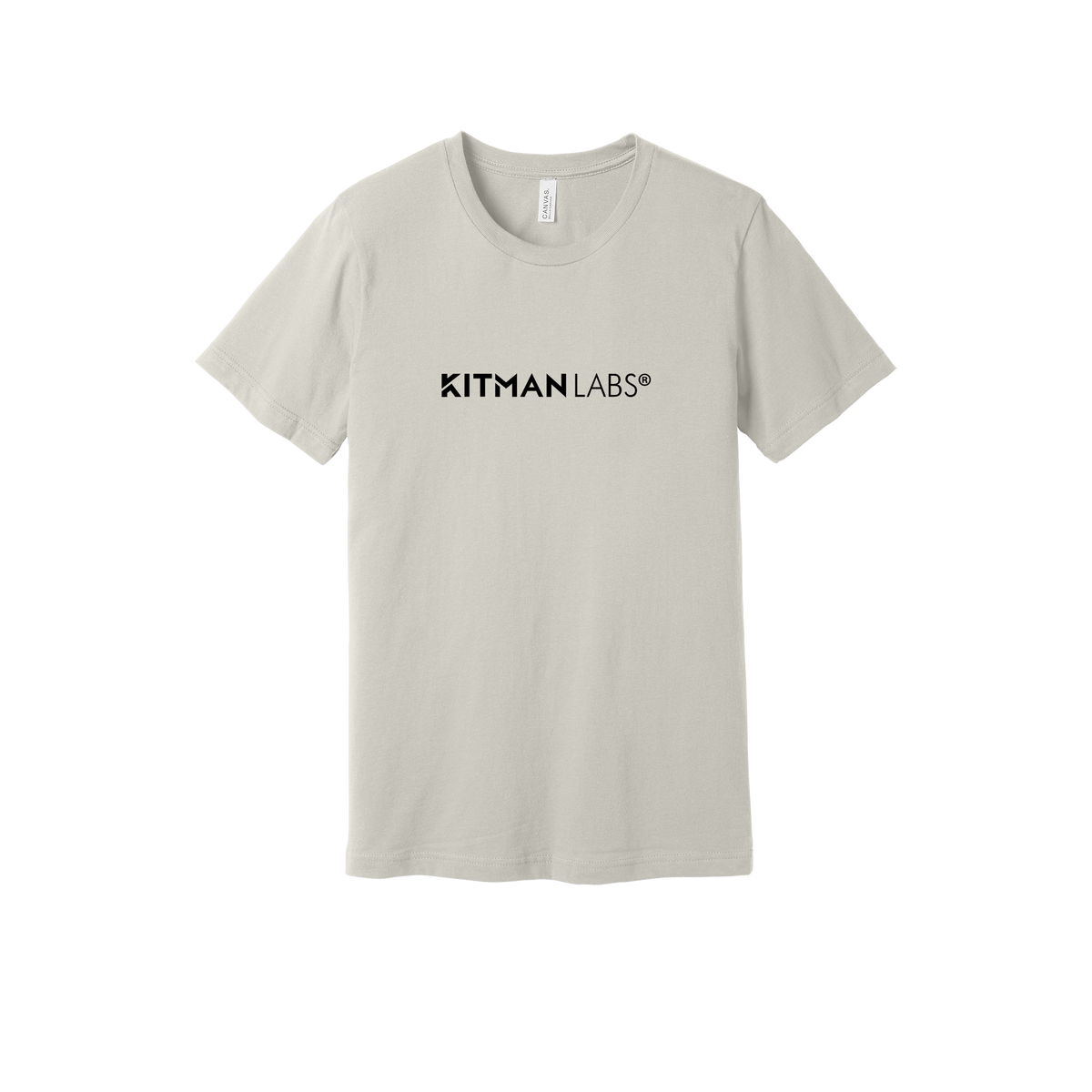 kitmanlabs-everyday-essentials-short-sleeve-tee-dtf-front-BC3001-dust-flat-front