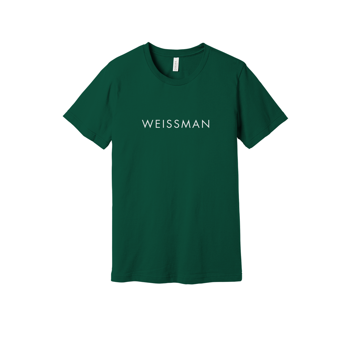weissmans-everyday-essentials-short-sleeve-tee-dtf-front-BC3001-forest-flat-front