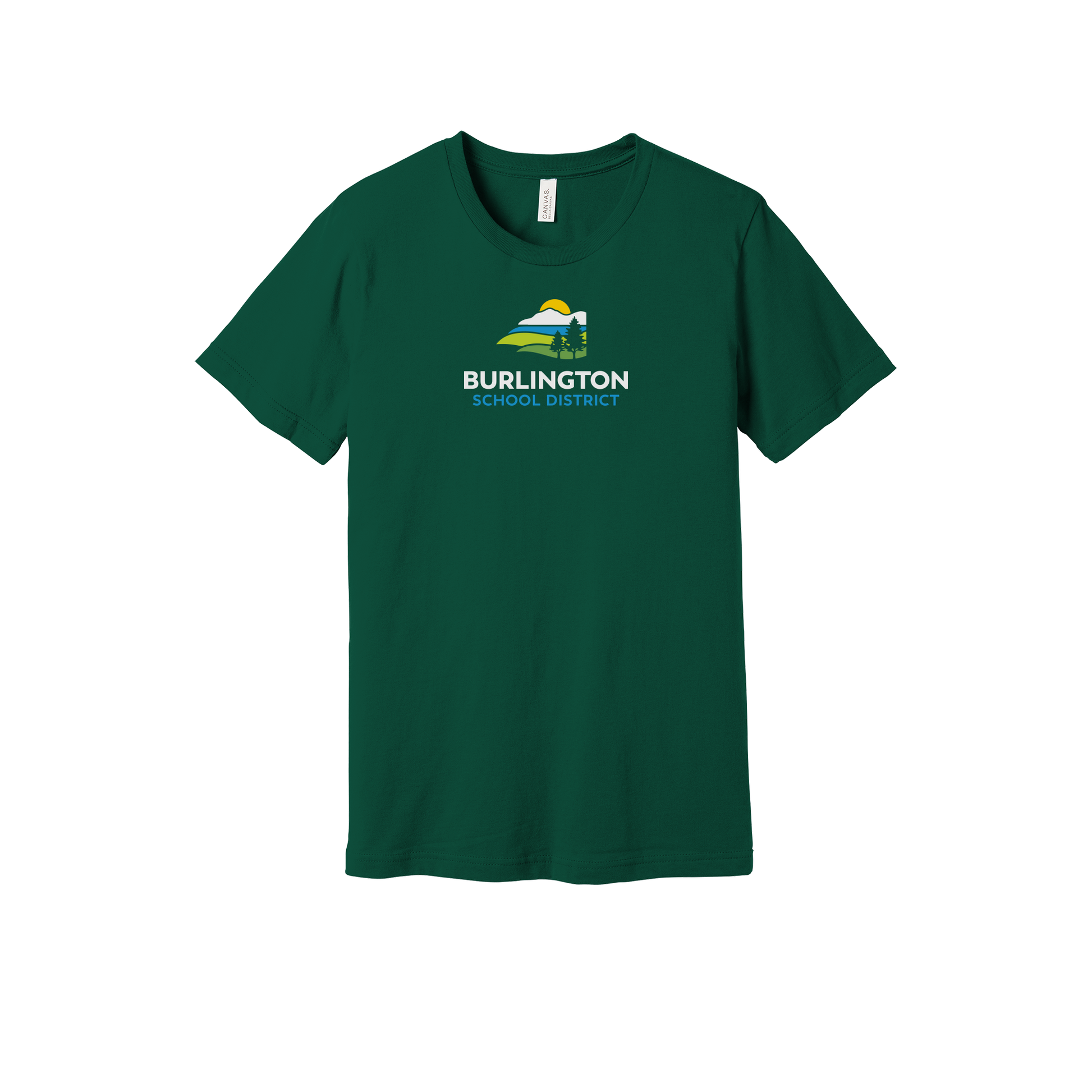 bsdvt-everyday-essentials-short-sleeve-tee-dtf-front-BC3001-forest-flat-front