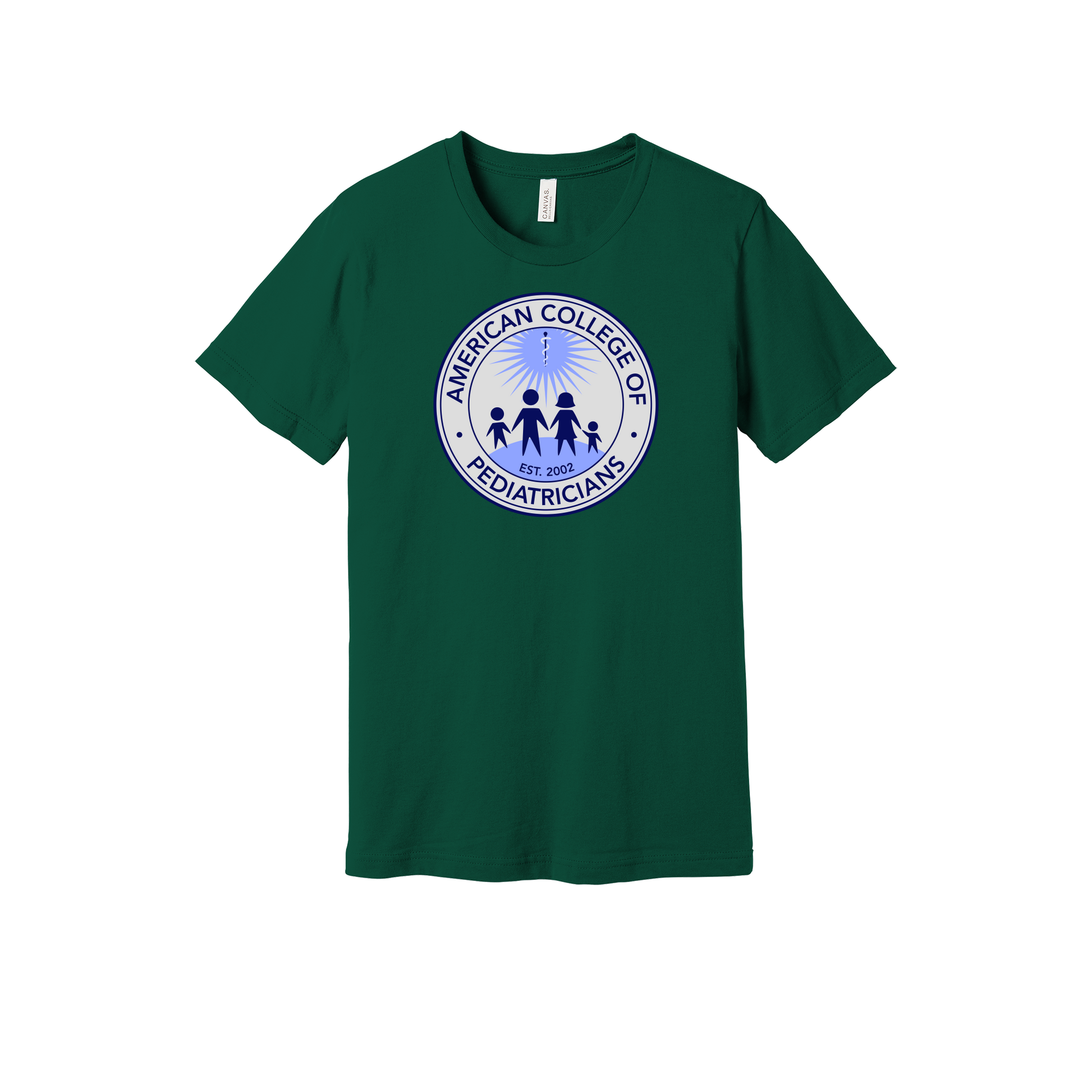 acpeds-everyday-essentials-clinic-short-sleeve-tee-dtf-front-BC3001-forest-flat-front