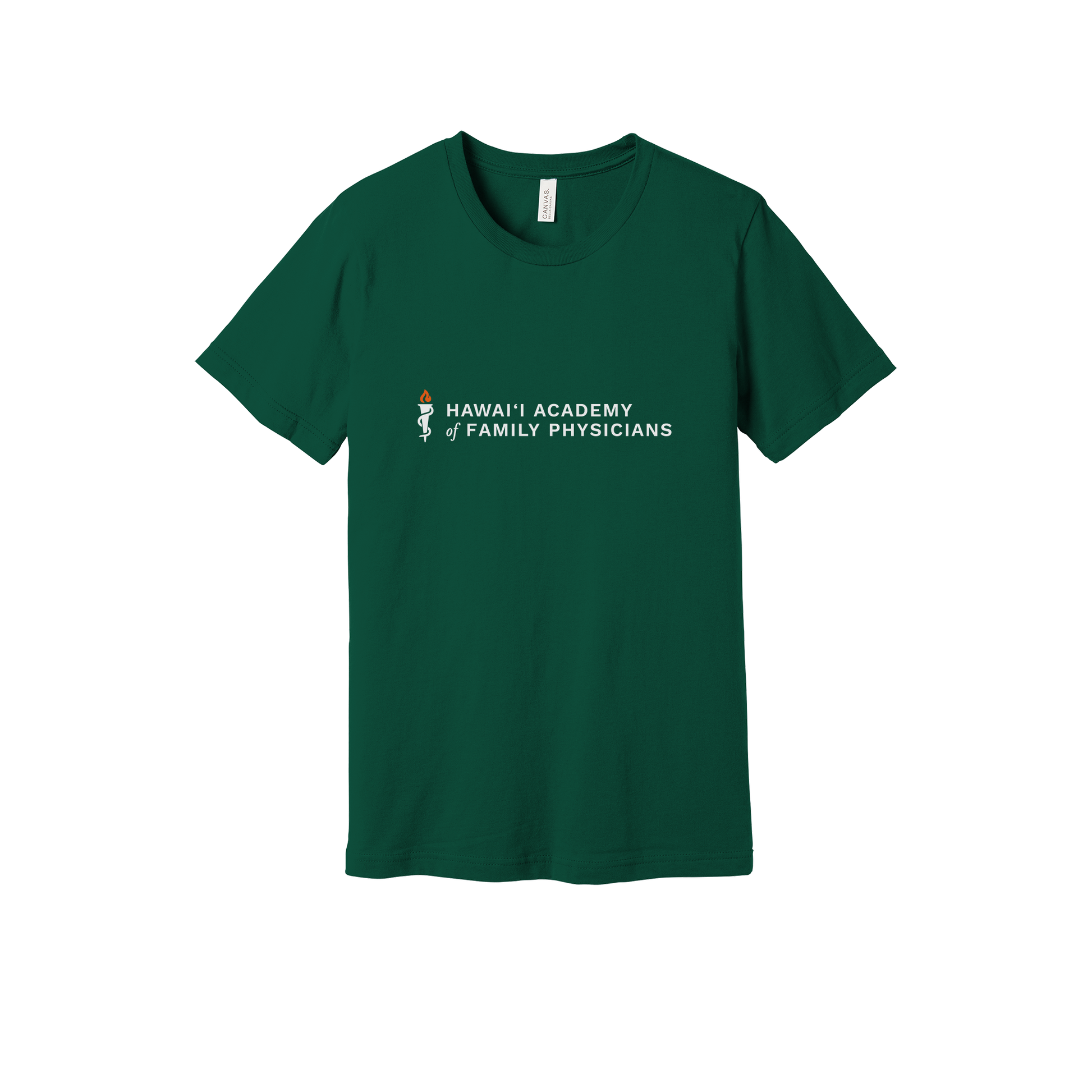 hafp-everyday-essentials-clinic-short-sleeve-tee-dtf-front-BC3001-forest-flat-front