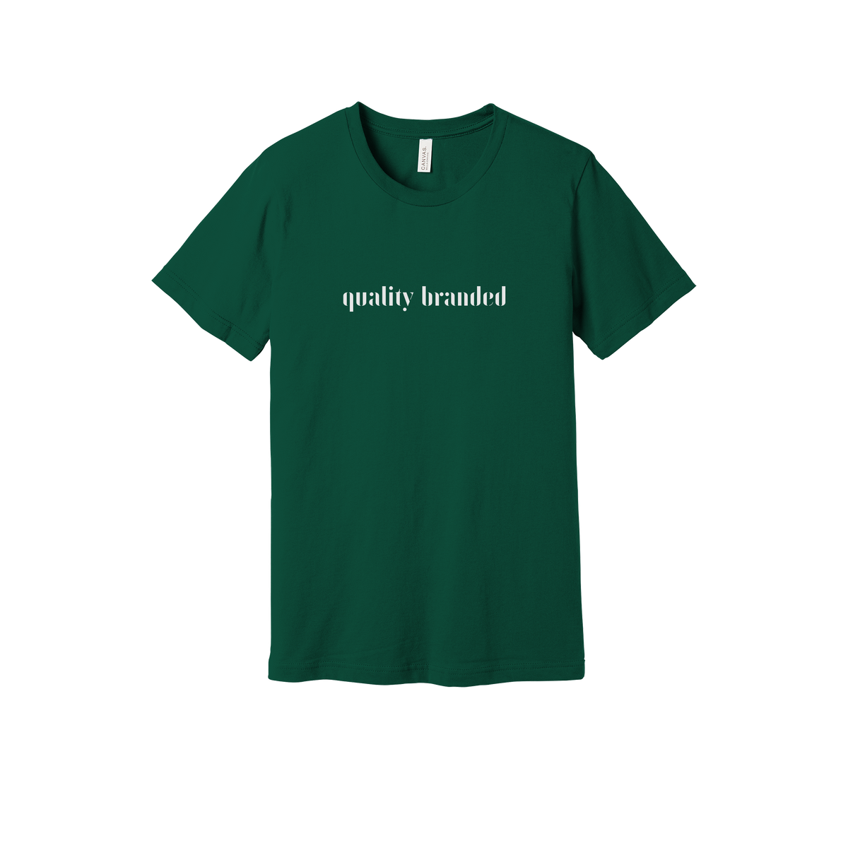 qualitybranded-everyday-essentials-short-sleeve-tee-dtf-front-BC3001-forest-flat-front