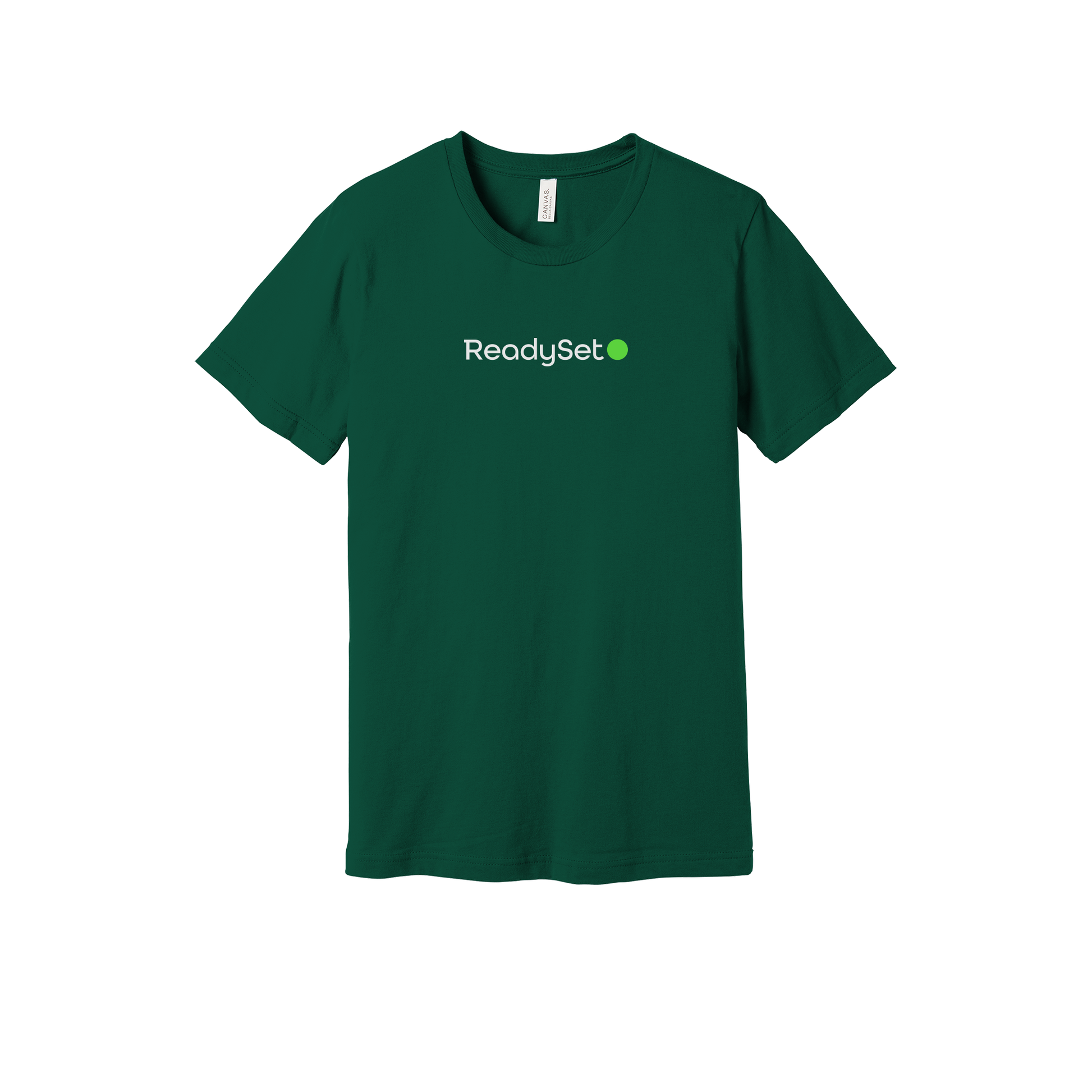 readysetsurgical-everyday-essentials-clinic-short-sleeve-tee-dtf-front-BC3001-forest-flat-front