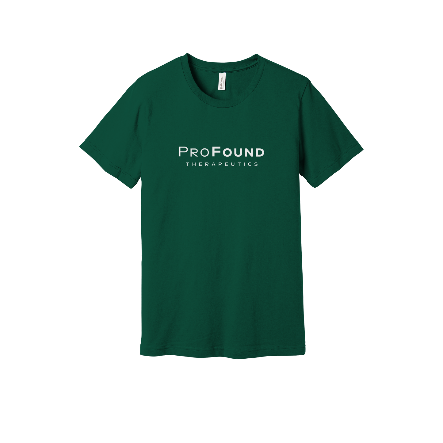profoundtx-everyday-essentials-short-sleeve-tee-dtf-front-BC3001-forest-flat-front