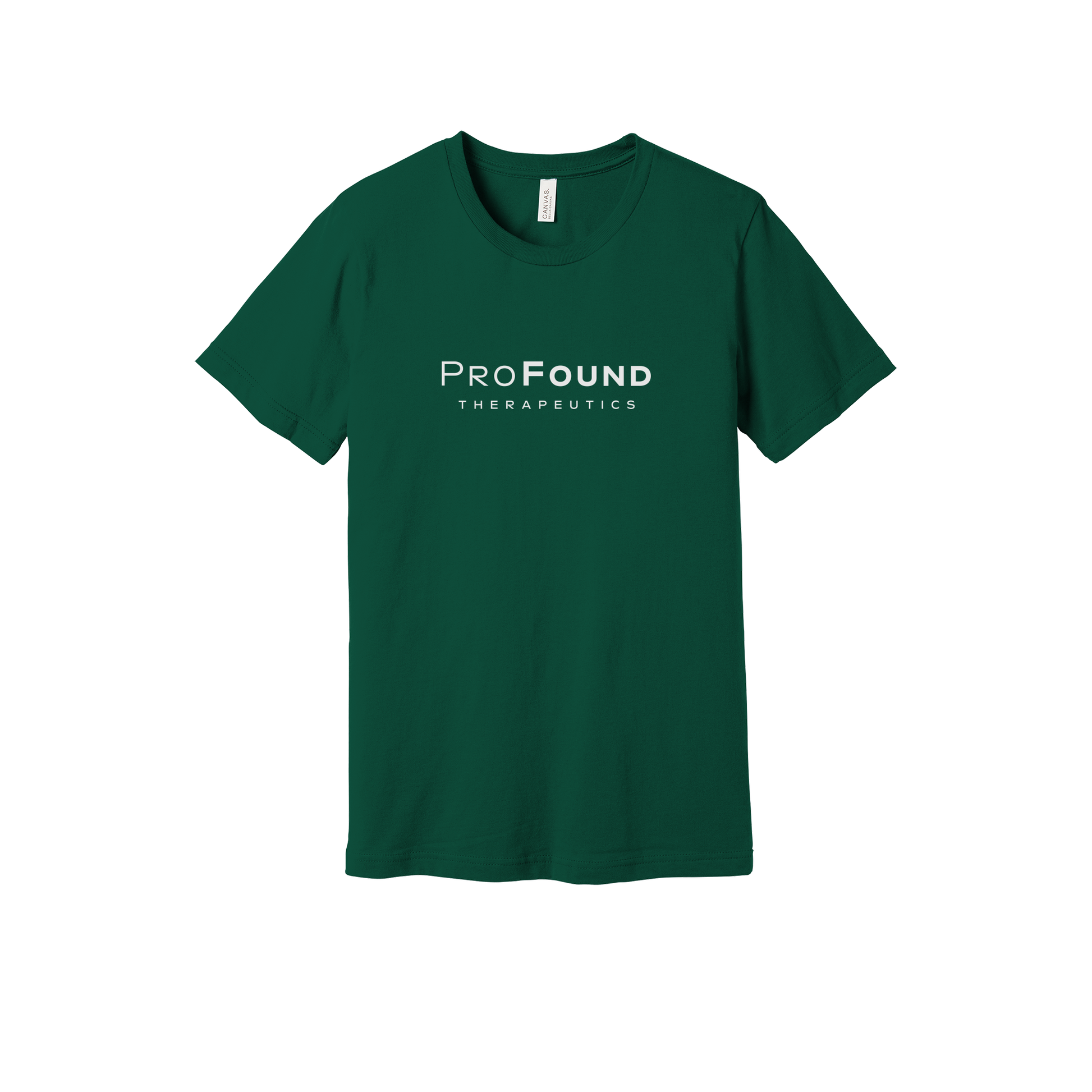 profoundtx-everyday-essentials-short-sleeve-tee-dtf-front-BC3001-forest-flat-front