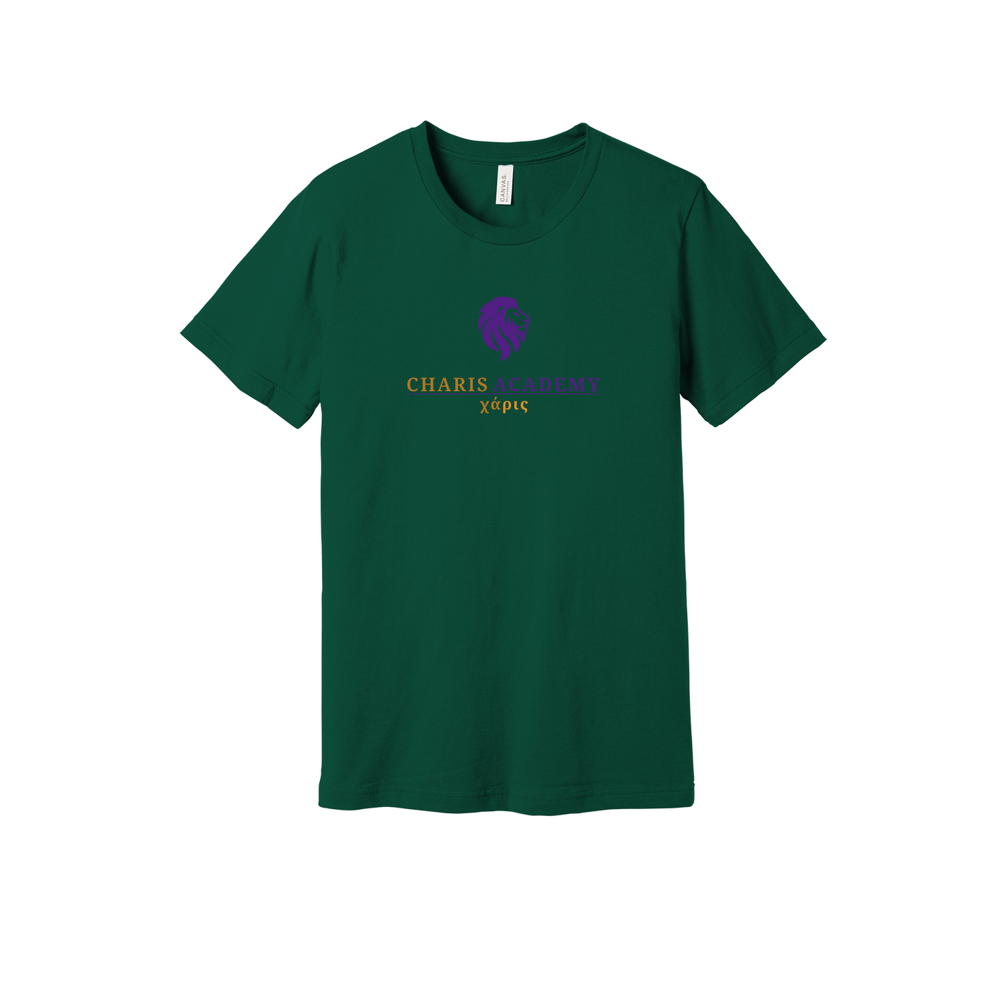cahazleton-everyday-essentials-short-sleeve-tee-dtf-front-BC3001-forest-flat-front