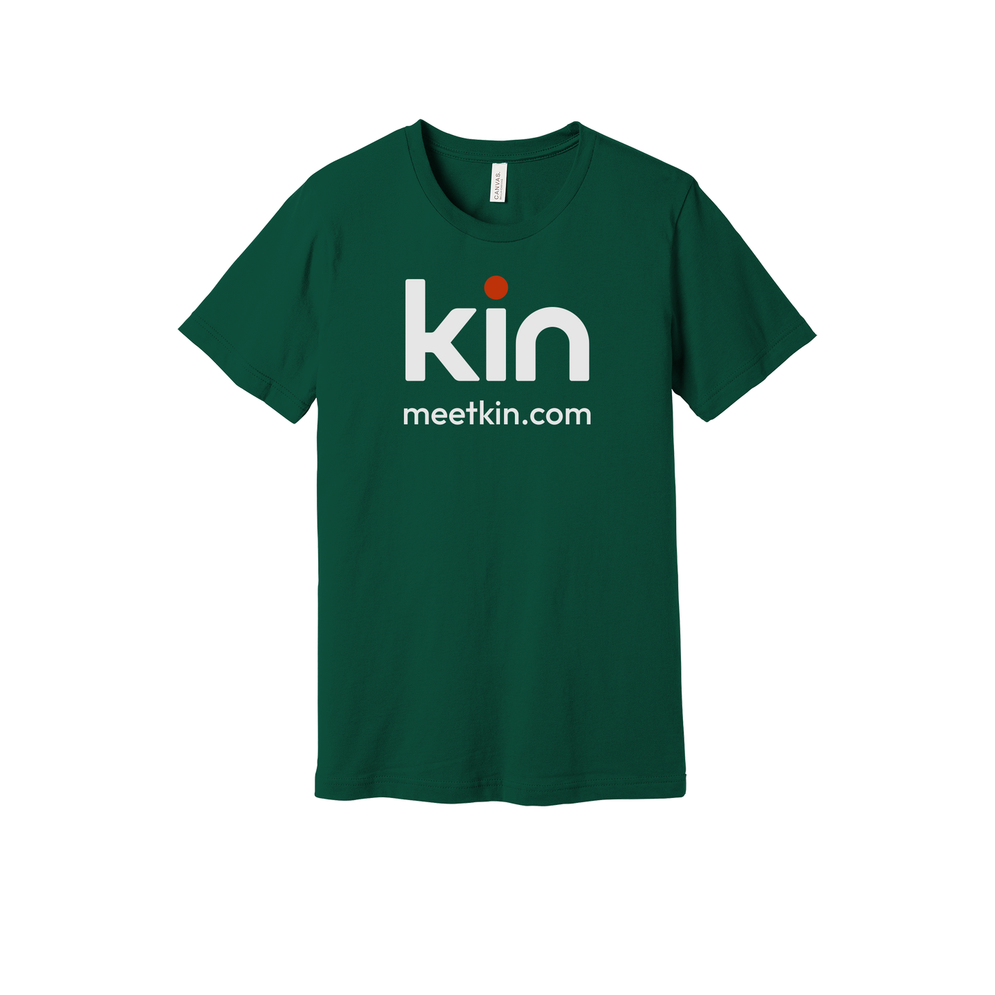kin-everyday-essentials-short-sleeve-tee-dtf-front-BC3001-forest-flat-front