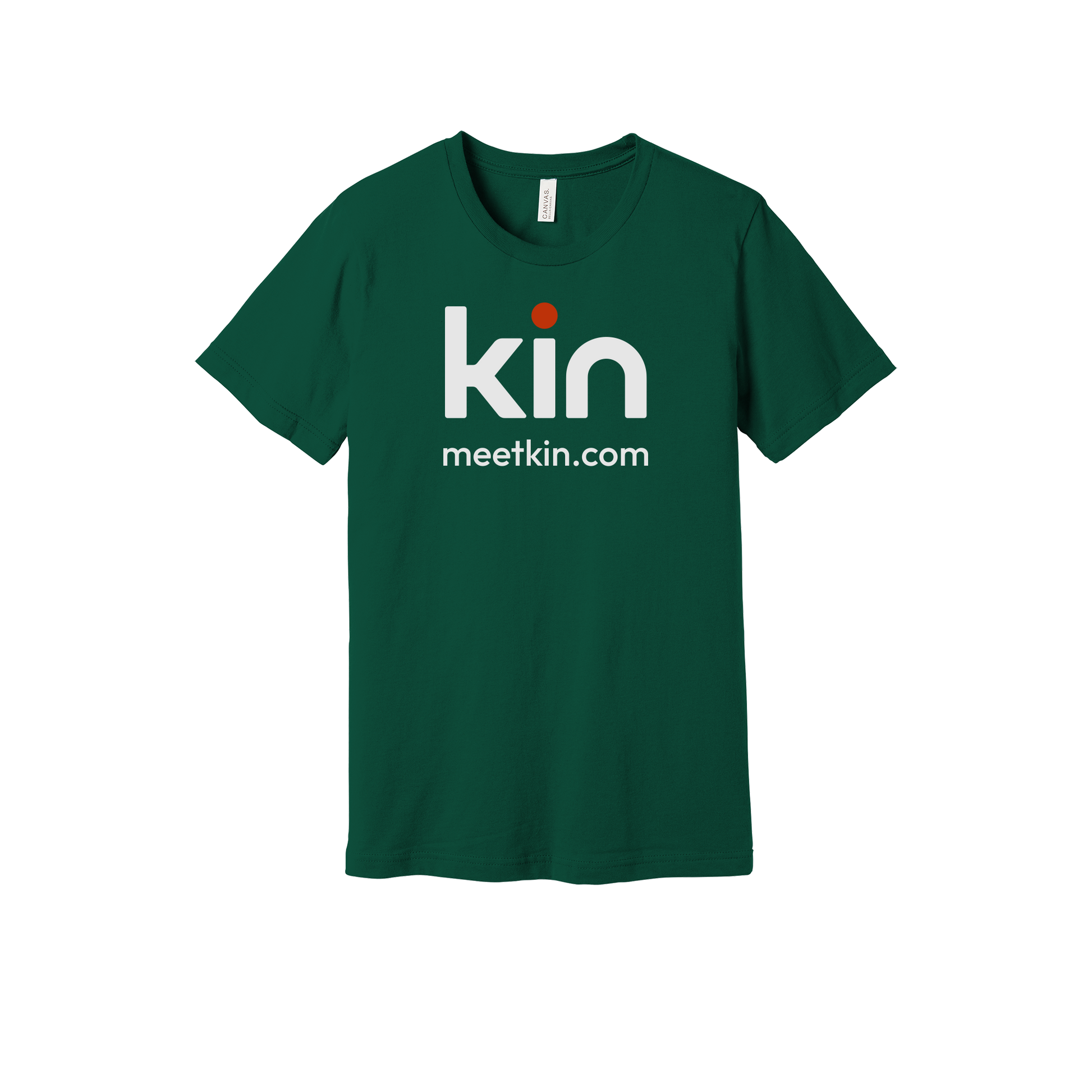 kin-everyday-essentials-short-sleeve-tee-dtf-front-BC3001-forest-flat-front
