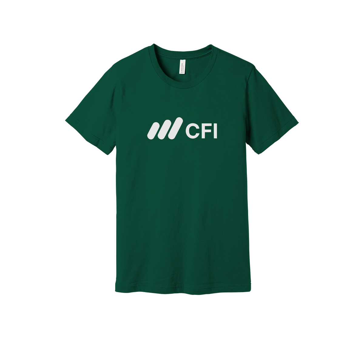 corporatefinanceinstitute-everyday-essentials-short-sleeve-tee-dtf-front-BC3001-forest-flat-front