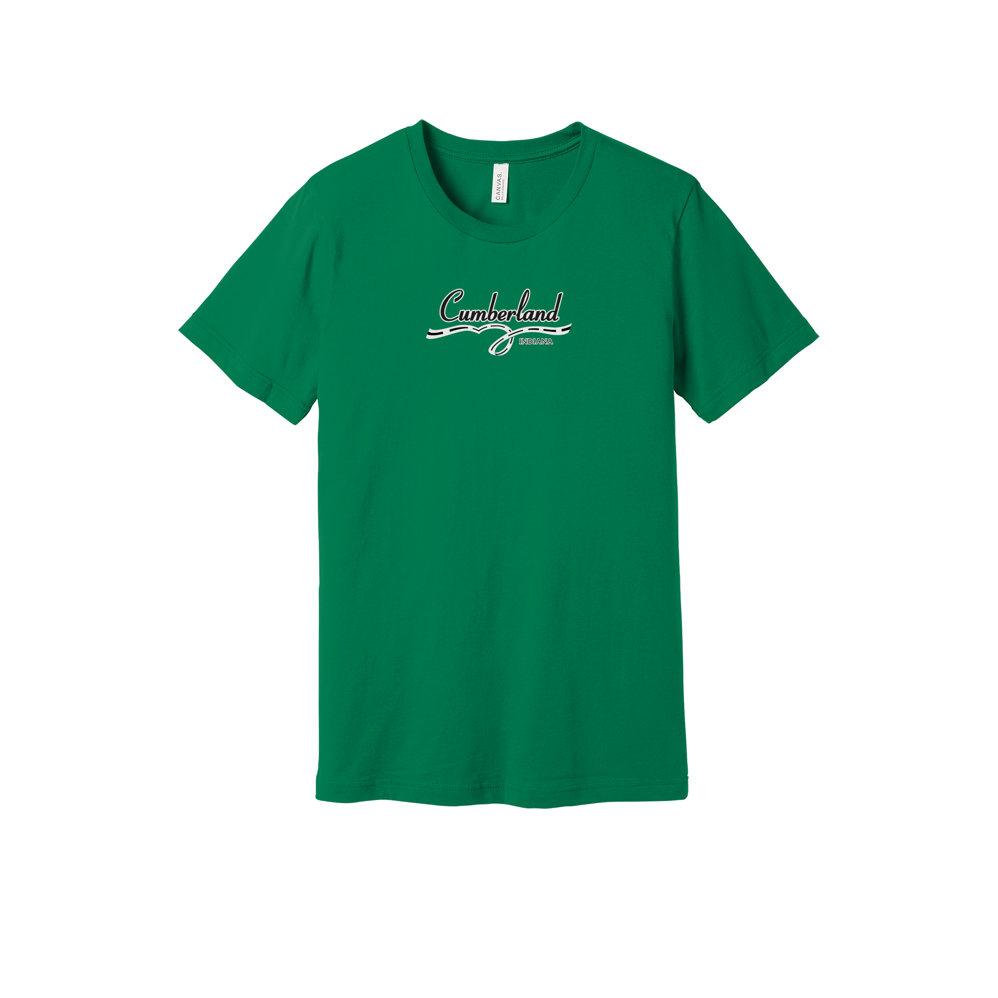 cumberland-everyday-essentials-short-sleeve-tee-dtf-front-BC3001-kelly-flat-front