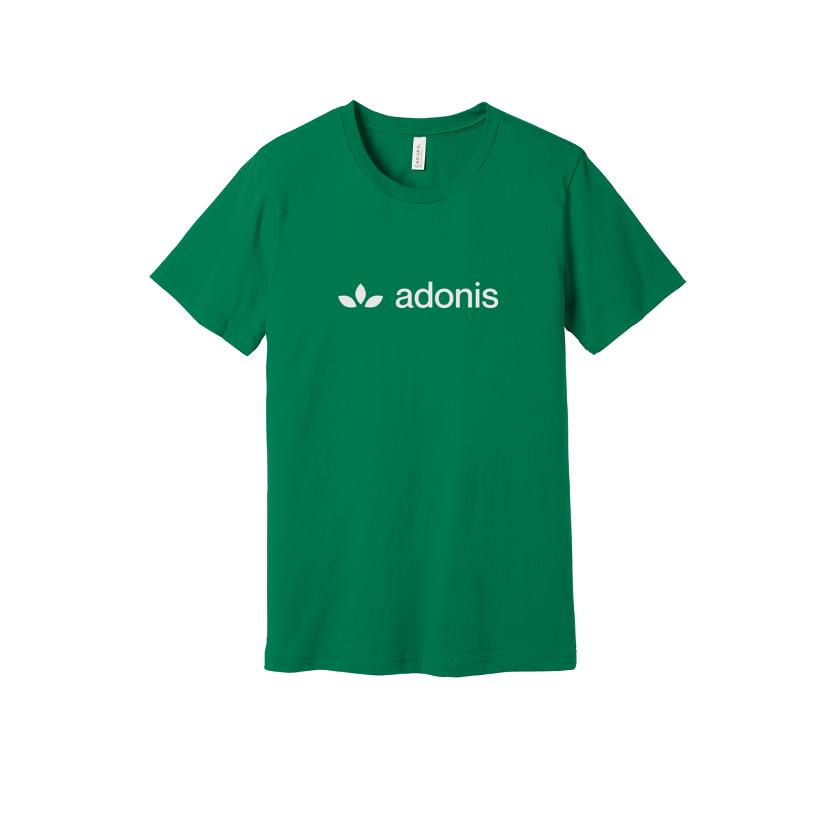 adonis-everyday-essentials-short-sleeve-tee-dtf-front-BC3001-kelly-flat-front