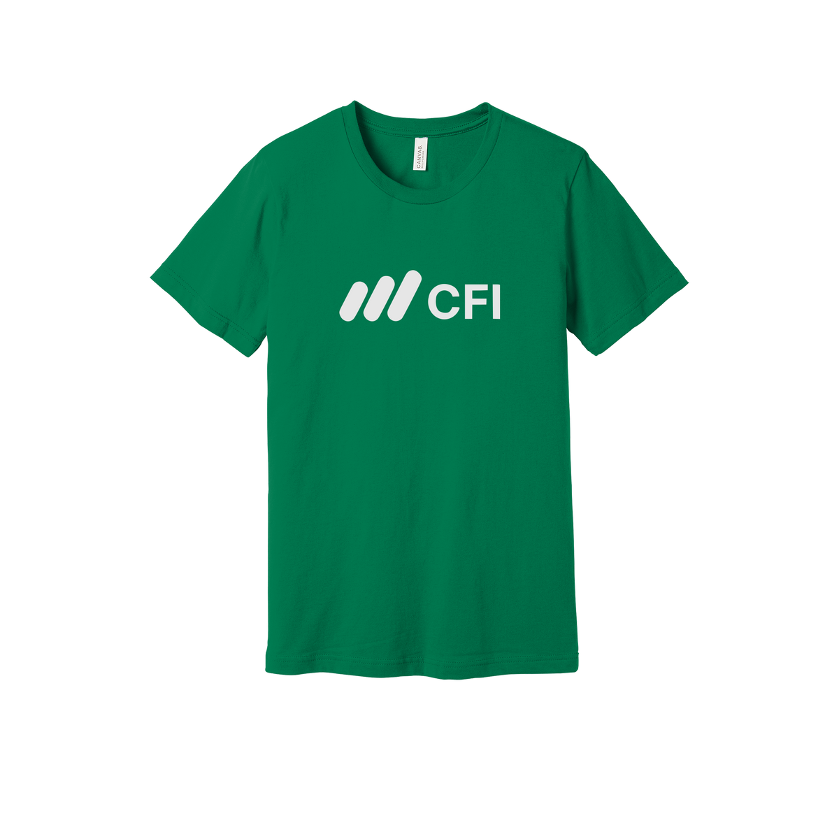 corporatefinanceinstitute-everyday-essentials-short-sleeve-tee-dtf-front-BC3001-kelly-flat-front