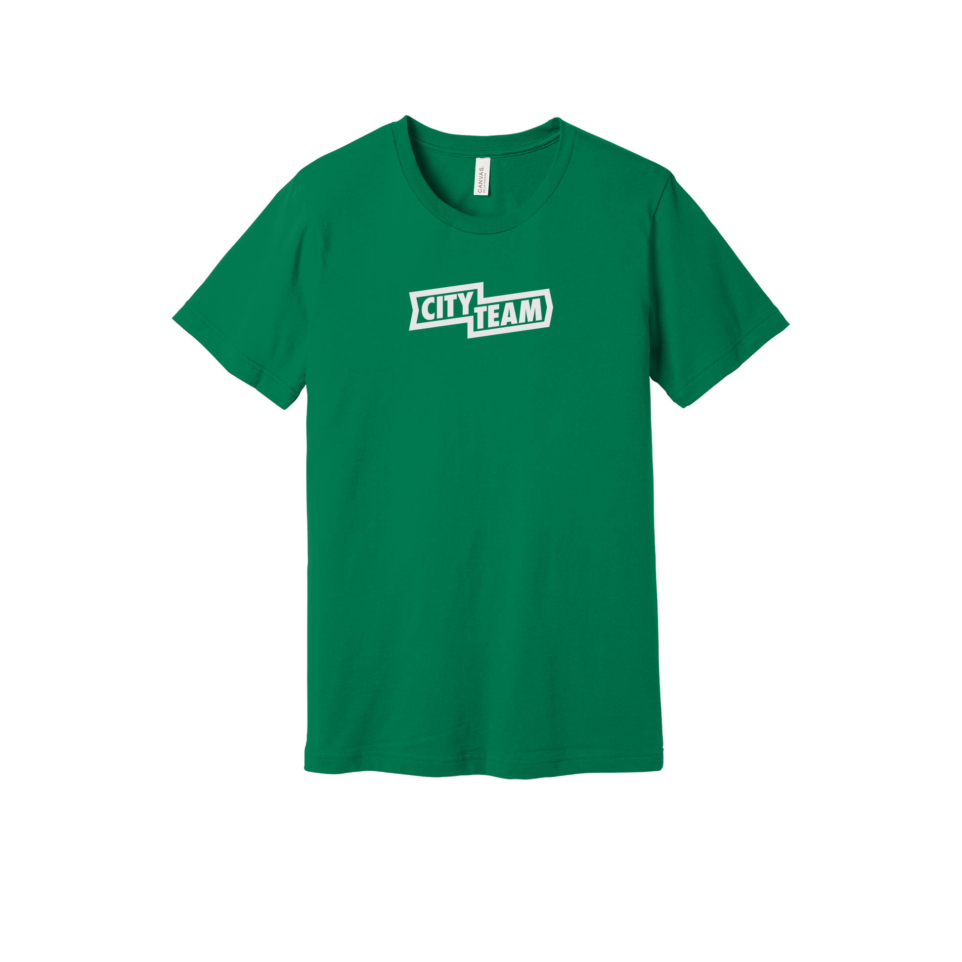 cityteam-everyday-essentials-short-sleeve-tee-dtf-front-BC3001-kelly-flat-front