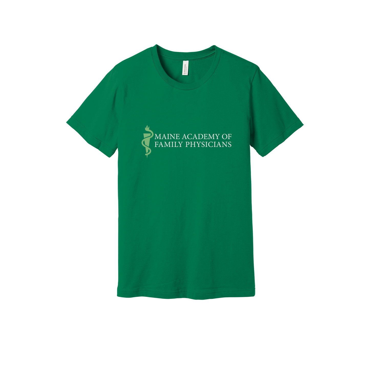 maineafp-everyday-essentials-clinic-short-sleeve-tee-dtf-front-BC3001-kelly-flat-front