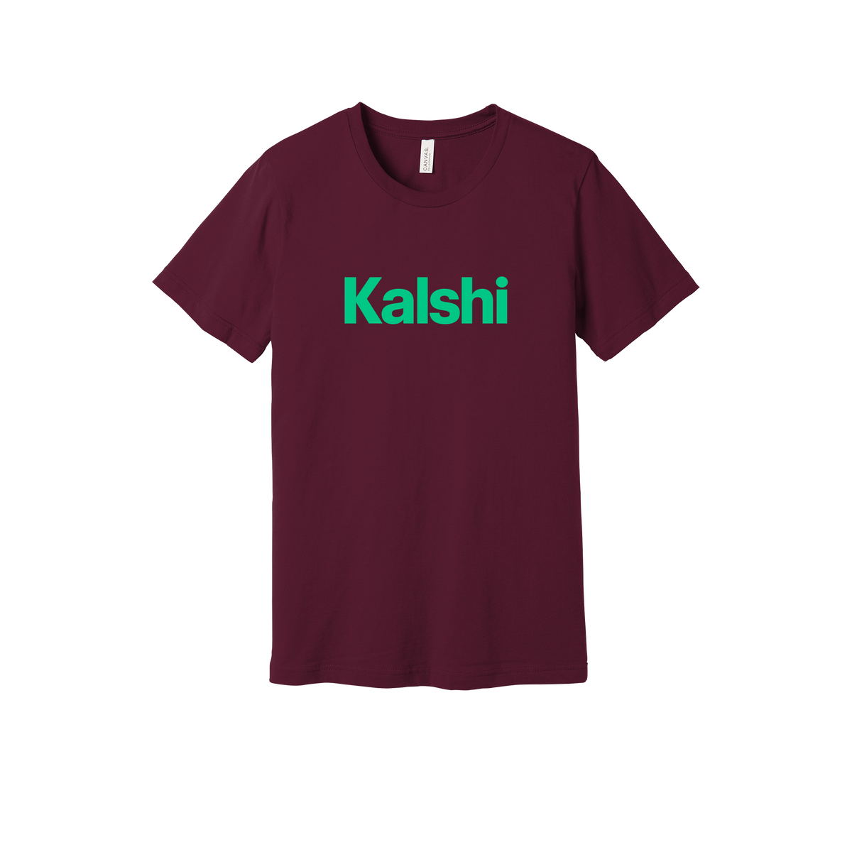 kalshi-everyday-essentials-short-sleeve-tee-dtf-front-BC3001-maroon-flat-front