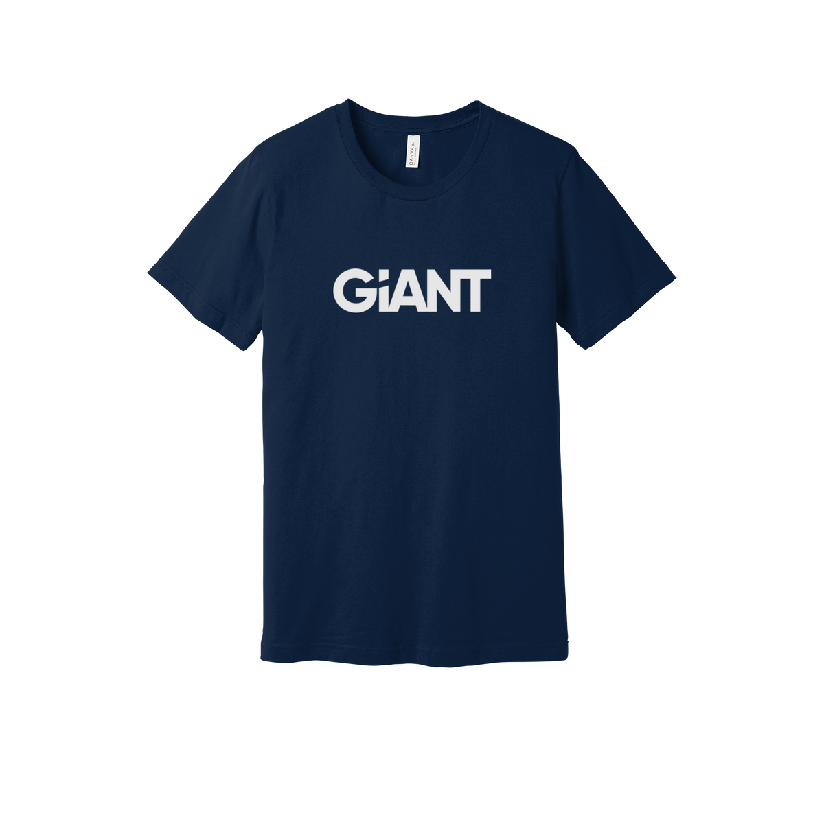 giantworldwide-everyday-essentials-short-sleeve-tee-dtf-front-BC3001-navy-flat-front