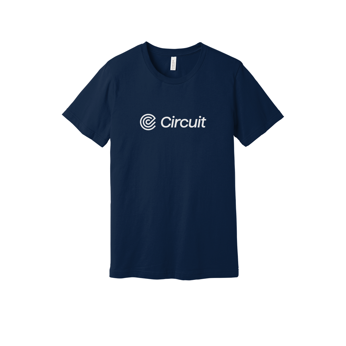 ridecircuit-everyday-essentials-short-sleeve-tee-dtf-front-BC3001-navy-flat-front