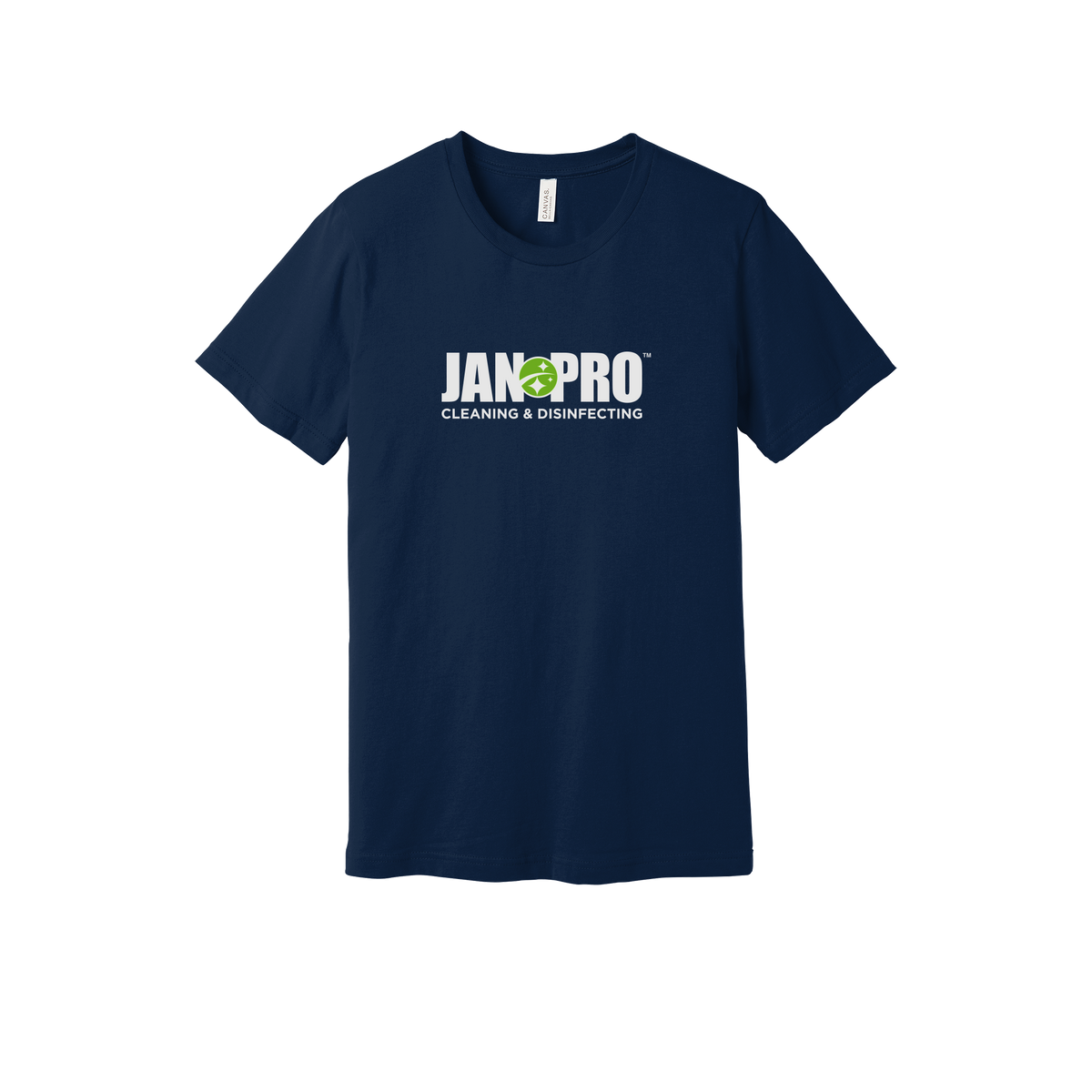 jan-pro-everyday-essentials-short-sleeve-tee-dtf-front-BC3001-navy-flat-front