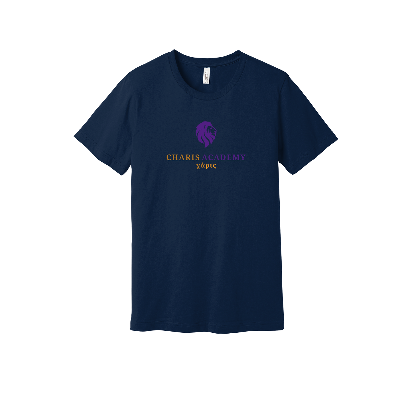cahazleton-everyday-essentials-short-sleeve-tee-dtf-front-BC3001-navy-flat-front