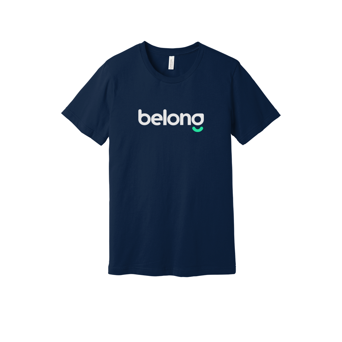 belonghome-everyday-essentials-short-sleeve-tee-dtf-front-BC3001-navy-flat-front