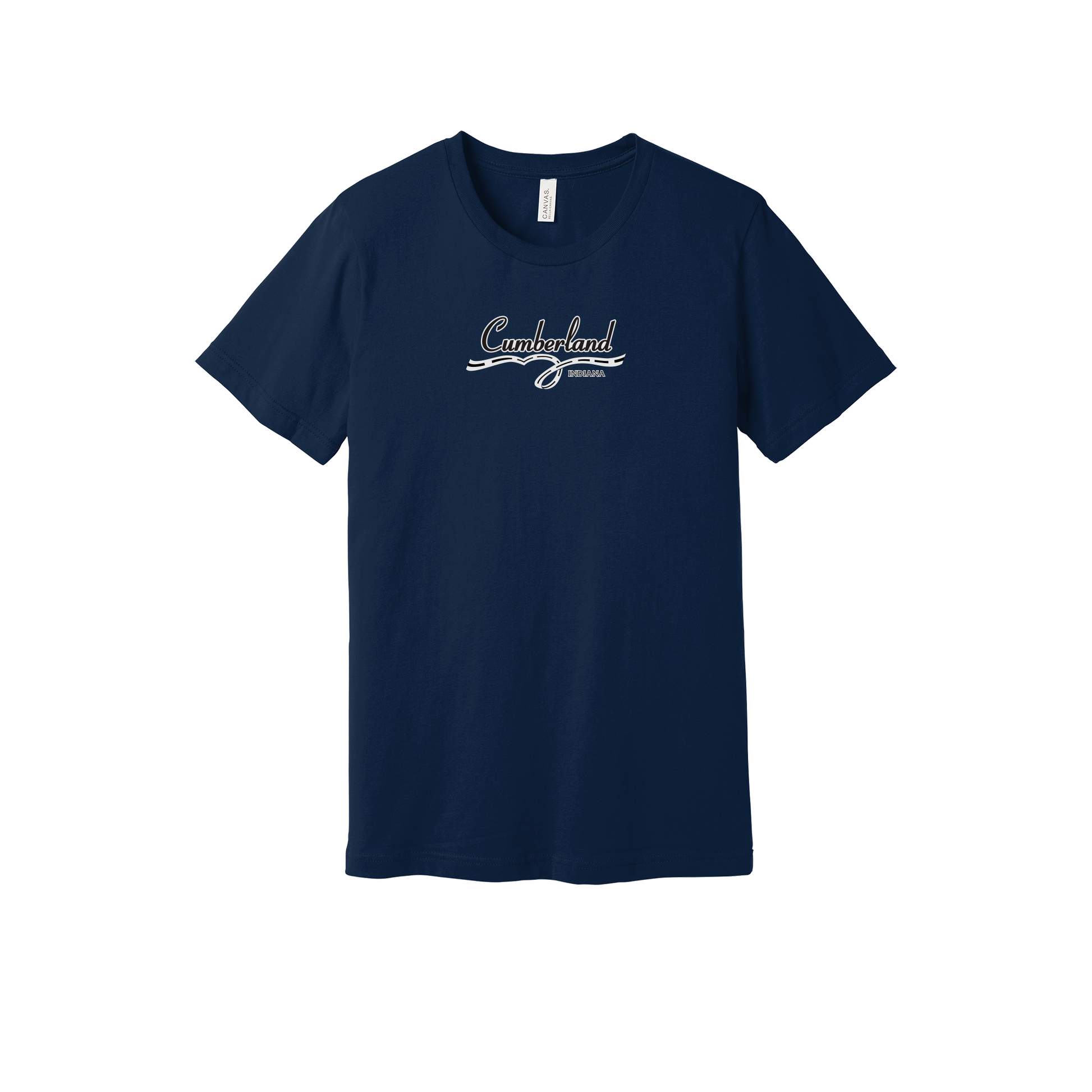 cumberland-everyday-essentials-short-sleeve-tee-dtf-front-BC3001-navy-flat-front