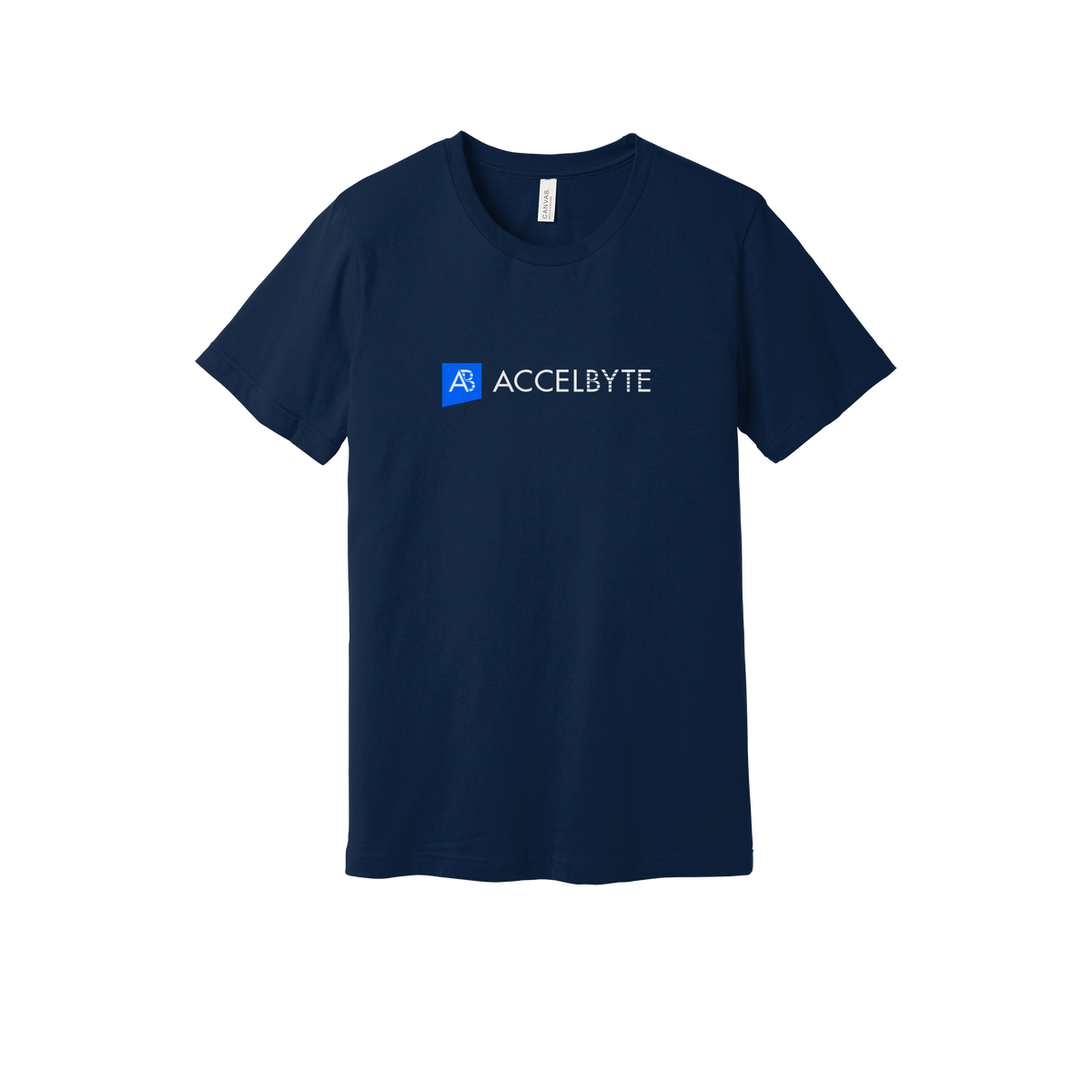 accelbyte-everyday-essentials-short-sleeve-tee-dtf-front-BC3001-navy-flat-front