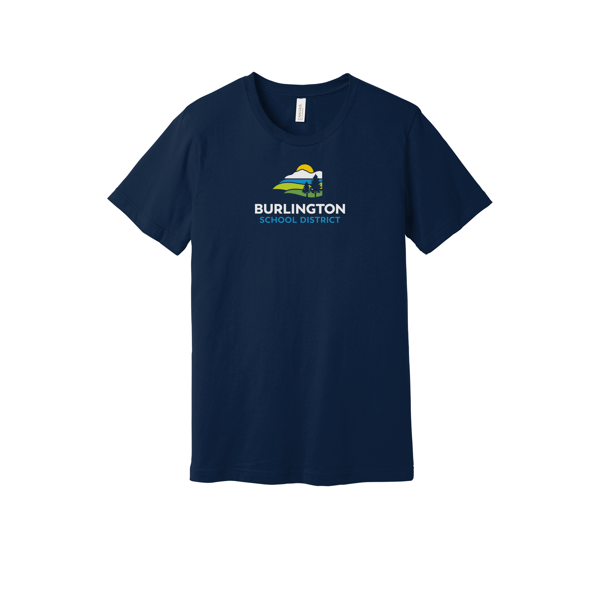 bsdvt-everyday-essentials-short-sleeve-tee-dtf-front-BC3001-navy-flat-front