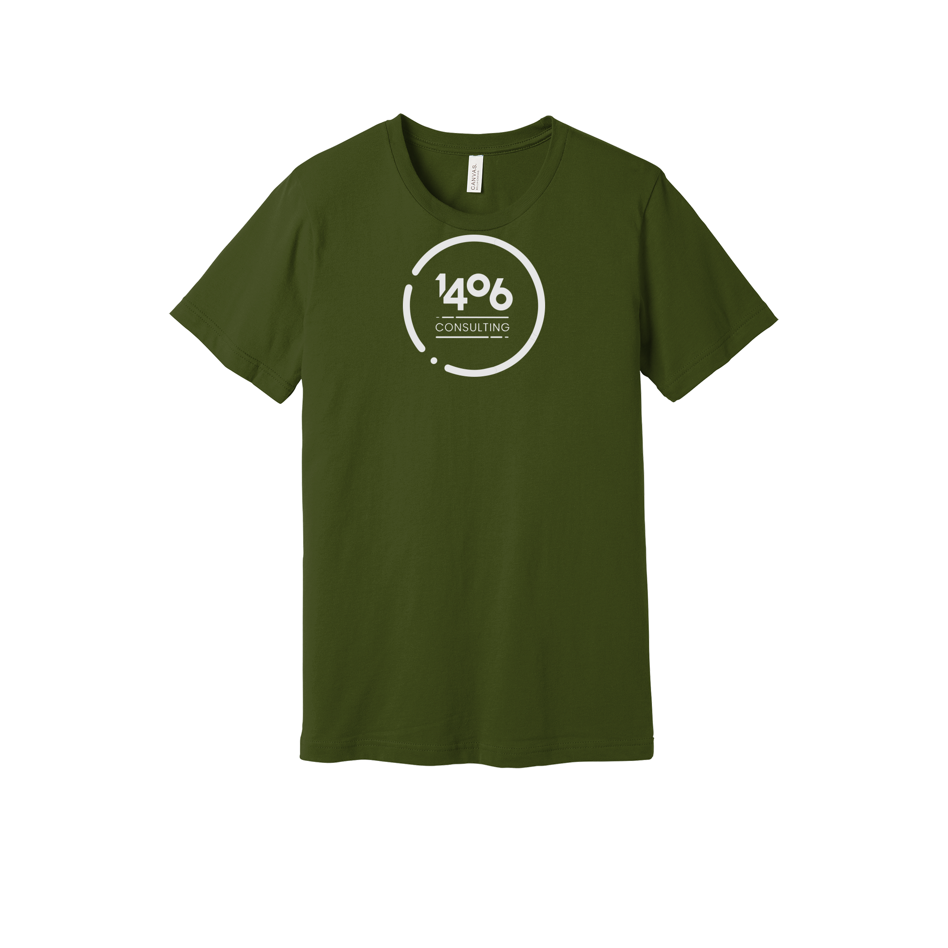 1406consulting-everyday-essentials-short-sleeve-tee-dtf-front-BC3001-olive-flat-front