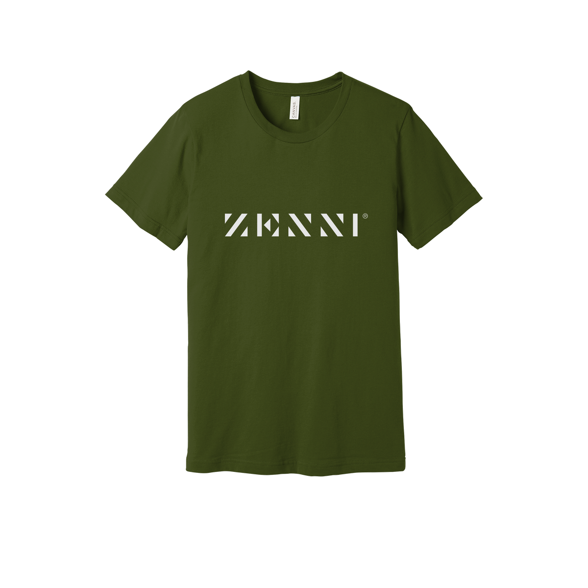 zennioptical-everyday-essentials-clinic-short-sleeve-tee-dtf-front-BC3001-olive-flat-front
