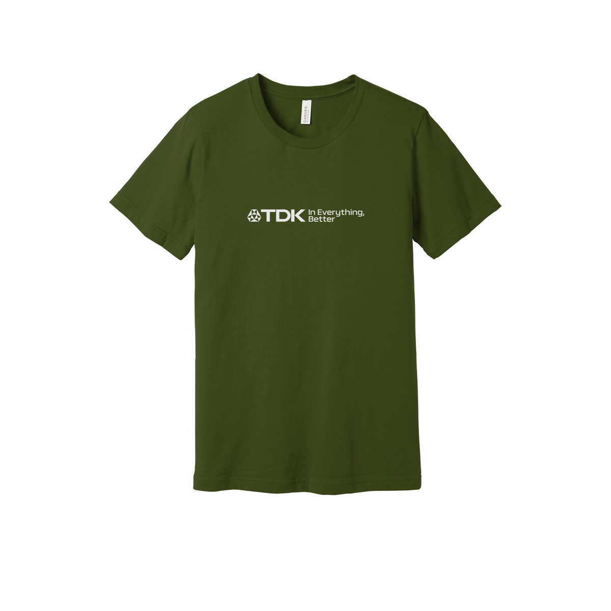 tdk-everyday-essentials-short-sleeve-tee-dtf-front-BC3001-olive-flat-front