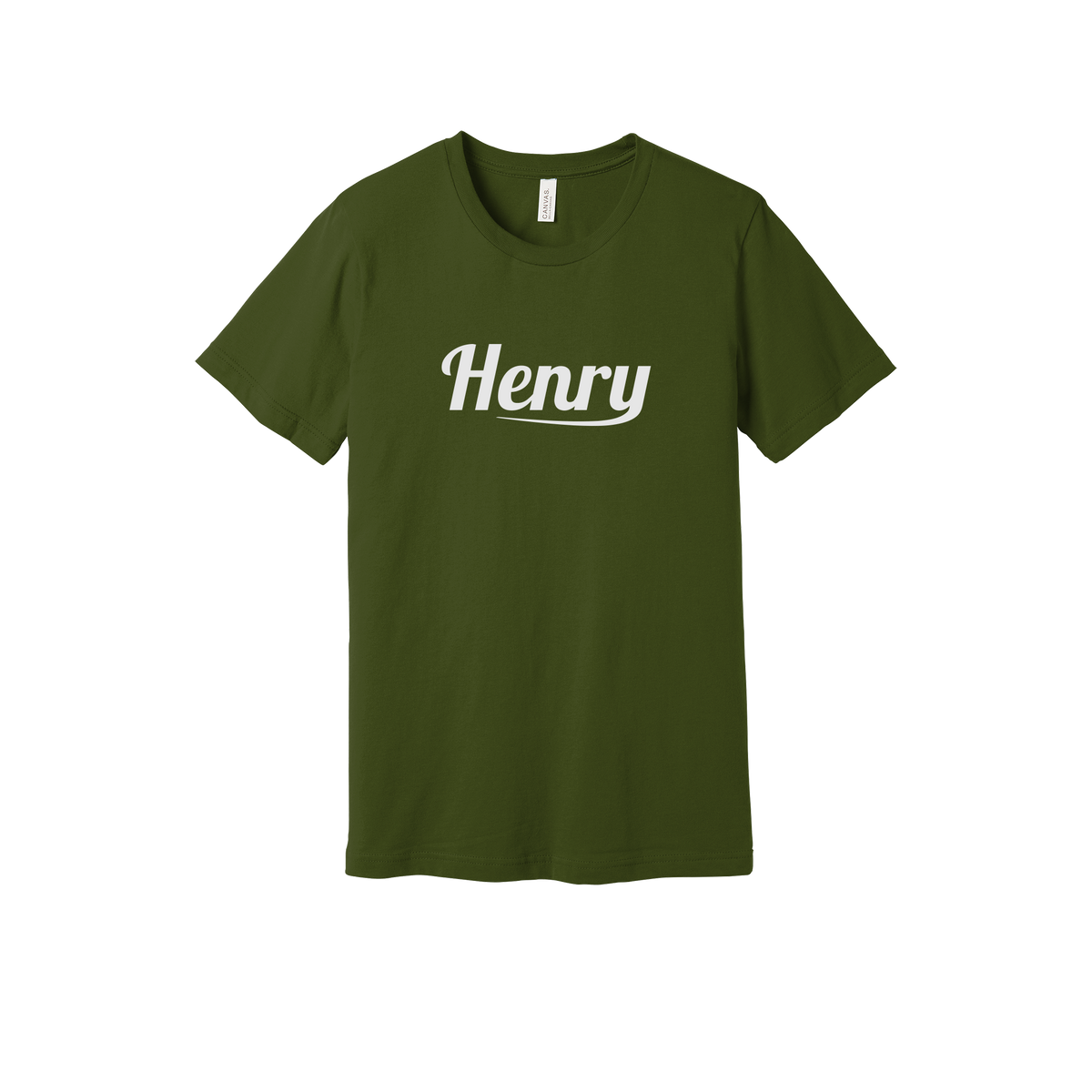 henrymeds-everyday-essentials-short-sleeve-tee-dtf-front-BC3001-olive-flat-front
