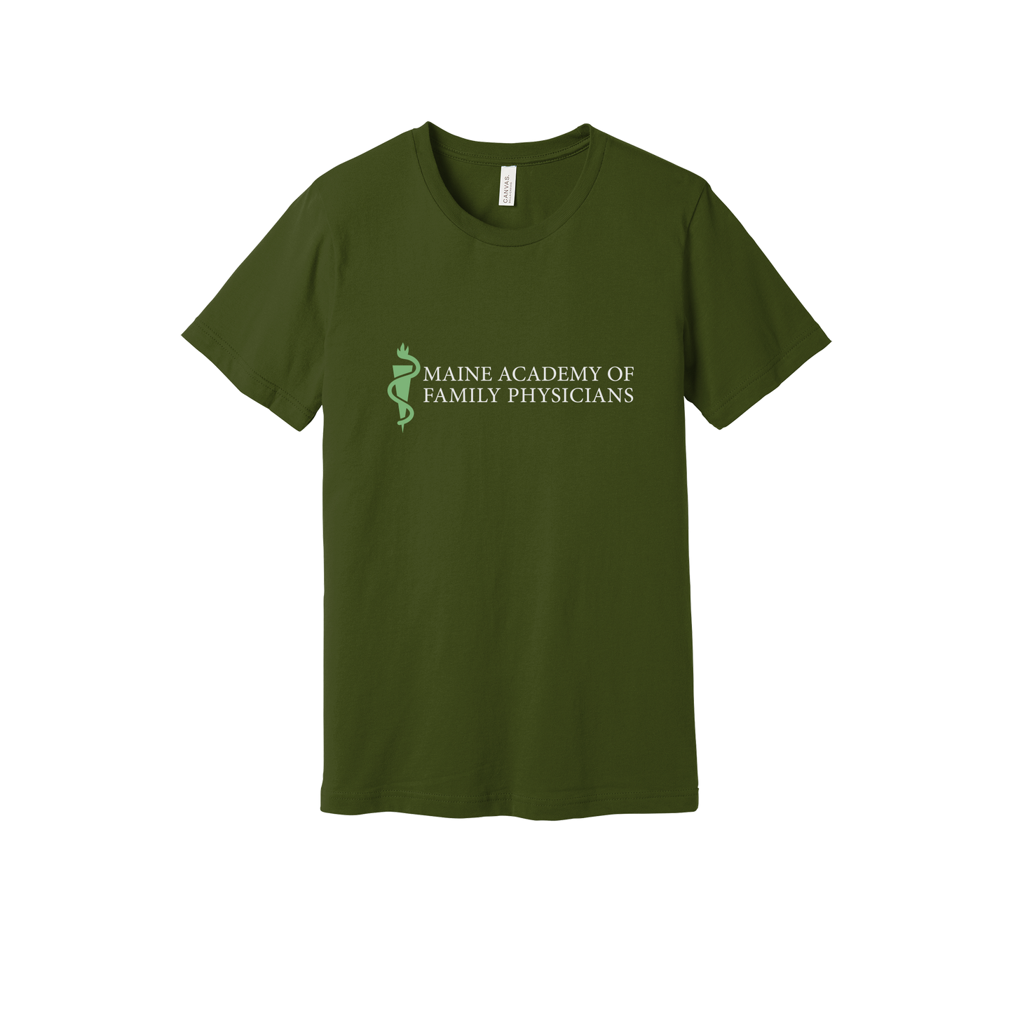 maineafp-everyday-essentials-clinic-short-sleeve-tee-dtf-front-BC3001-olive-flat-front