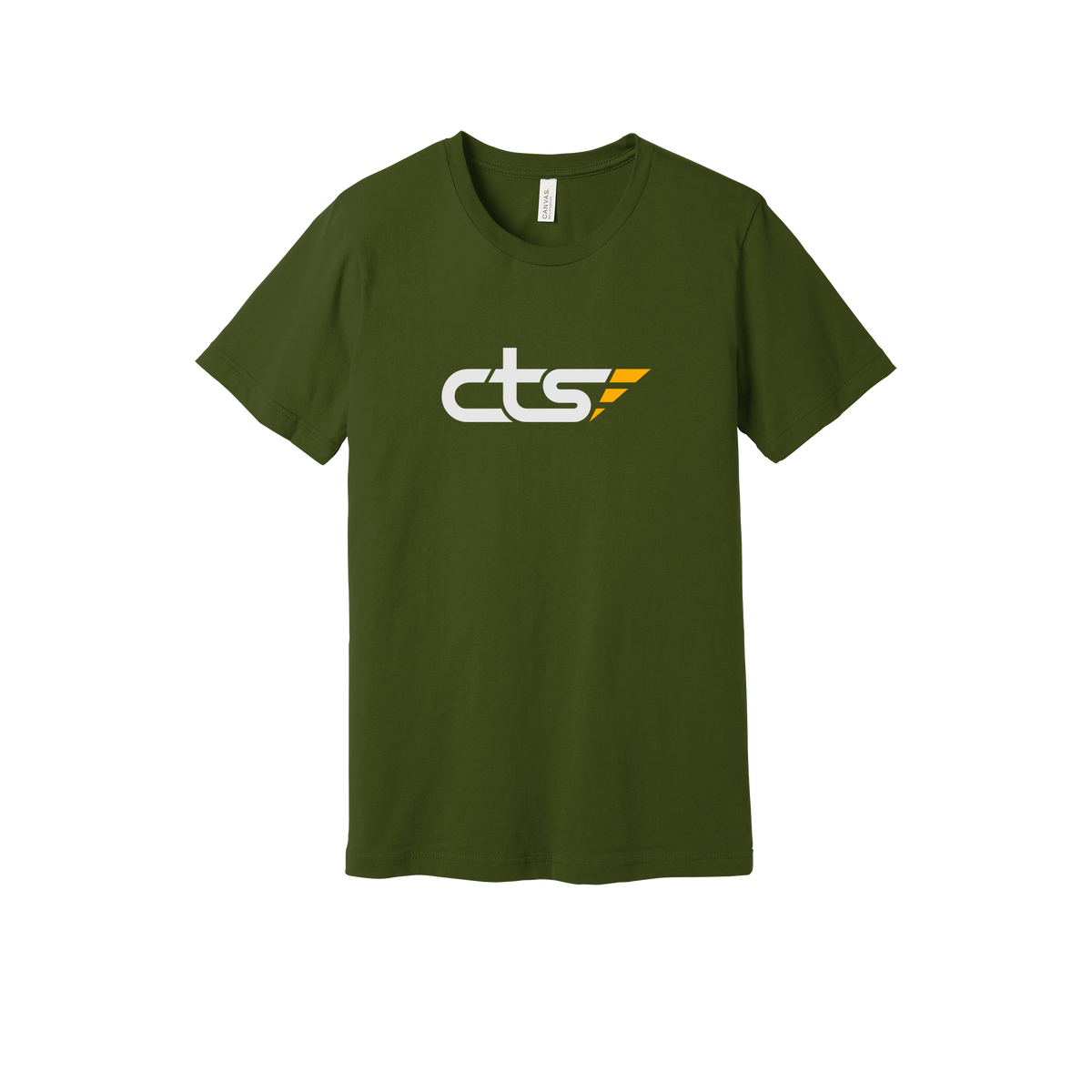 cts1-everyday-essentials-short-sleeve-tee-dtf-front-BC3001-olive-flat-front