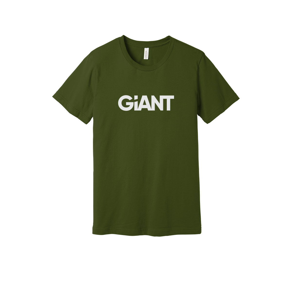 giantworldwide-everyday-essentials-short-sleeve-tee-dtf-front-BC3001-olive-flat-front