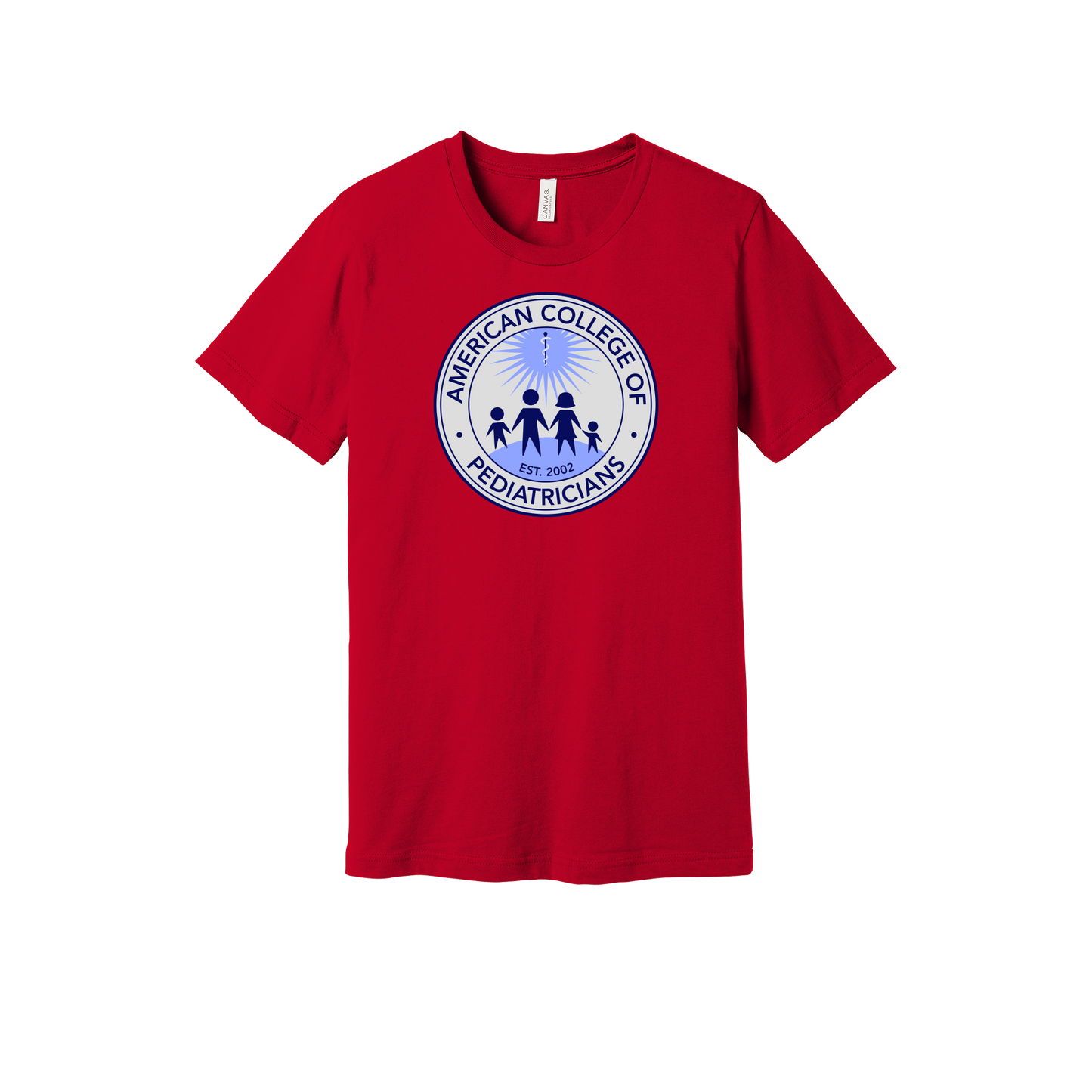 acpeds-everyday-essentials-clinic-short-sleeve-tee-dtf-front-BC3001-red-flat-front