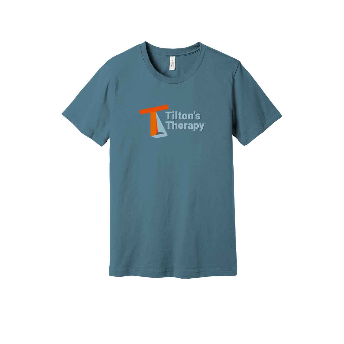 tiltonstherapy-everyday-essentials-short-sleeve-tee-dtf-front-BC3001-steelblue-flat-front