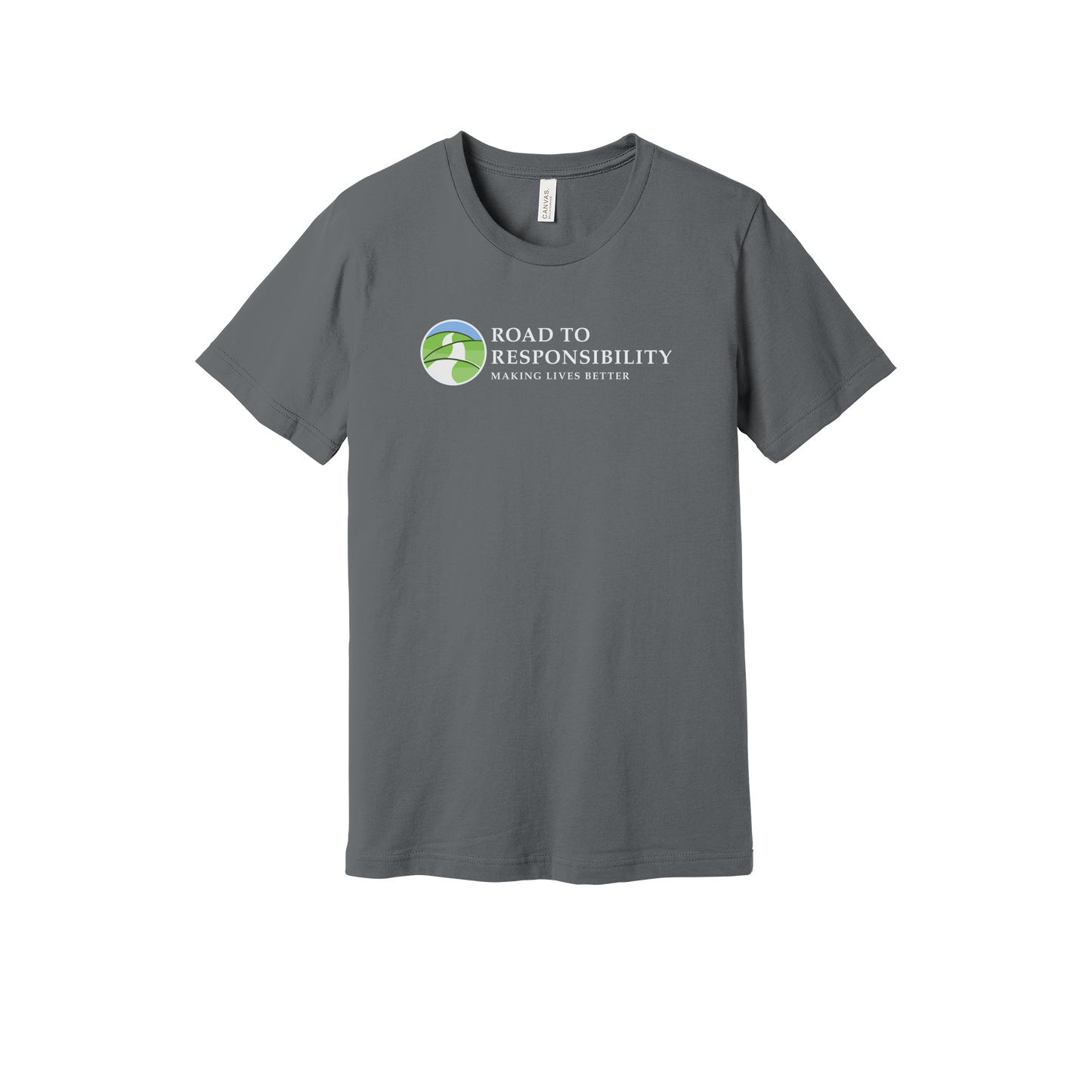 roadtoresponsibility-everyday-essentials-short-sleeve-tee-dtf-front-BC3001-storm-flat-front