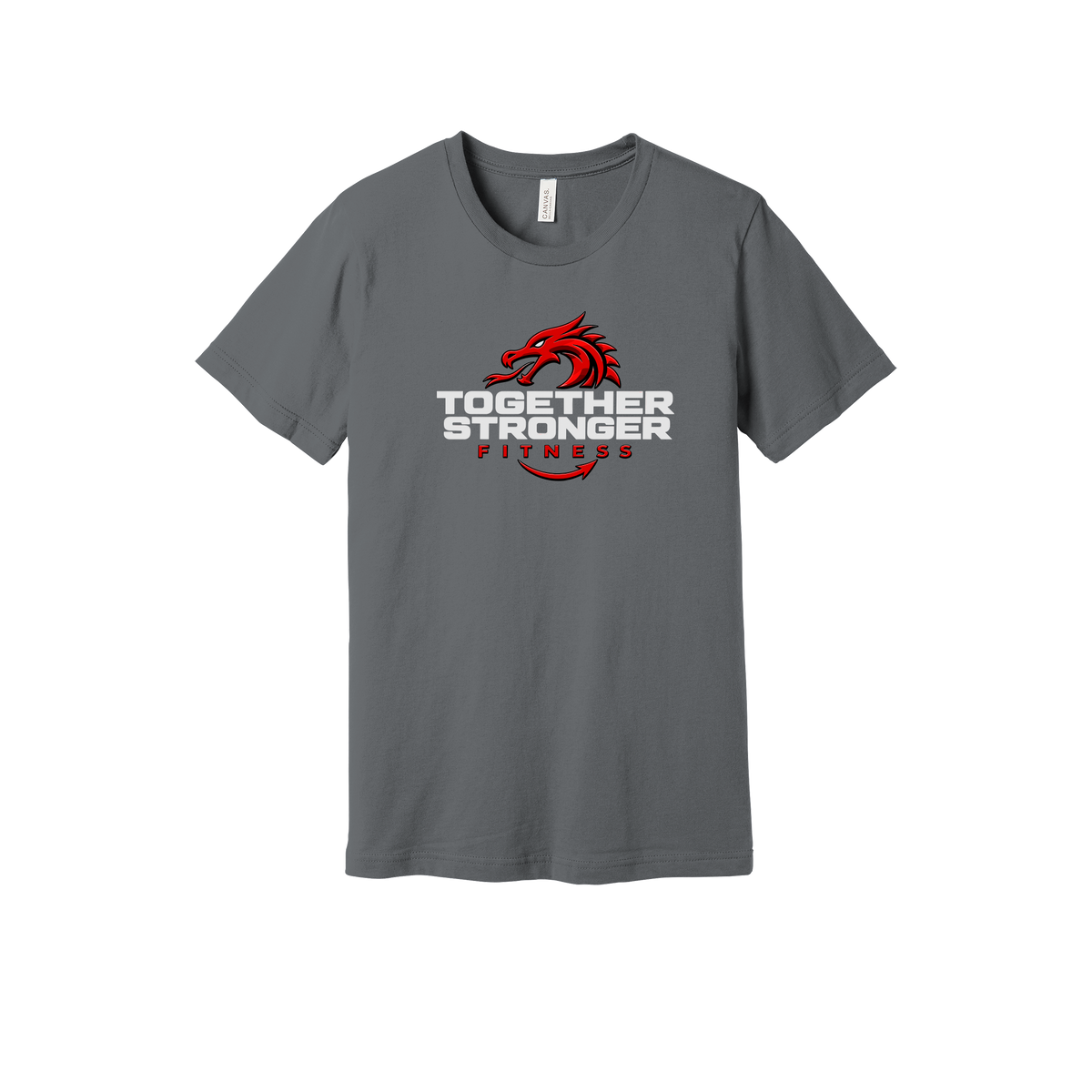 togetherstrongerfitness-everyday-essentials-short-sleeve-tee-dtf-front-BC3001-storm-flat-front
