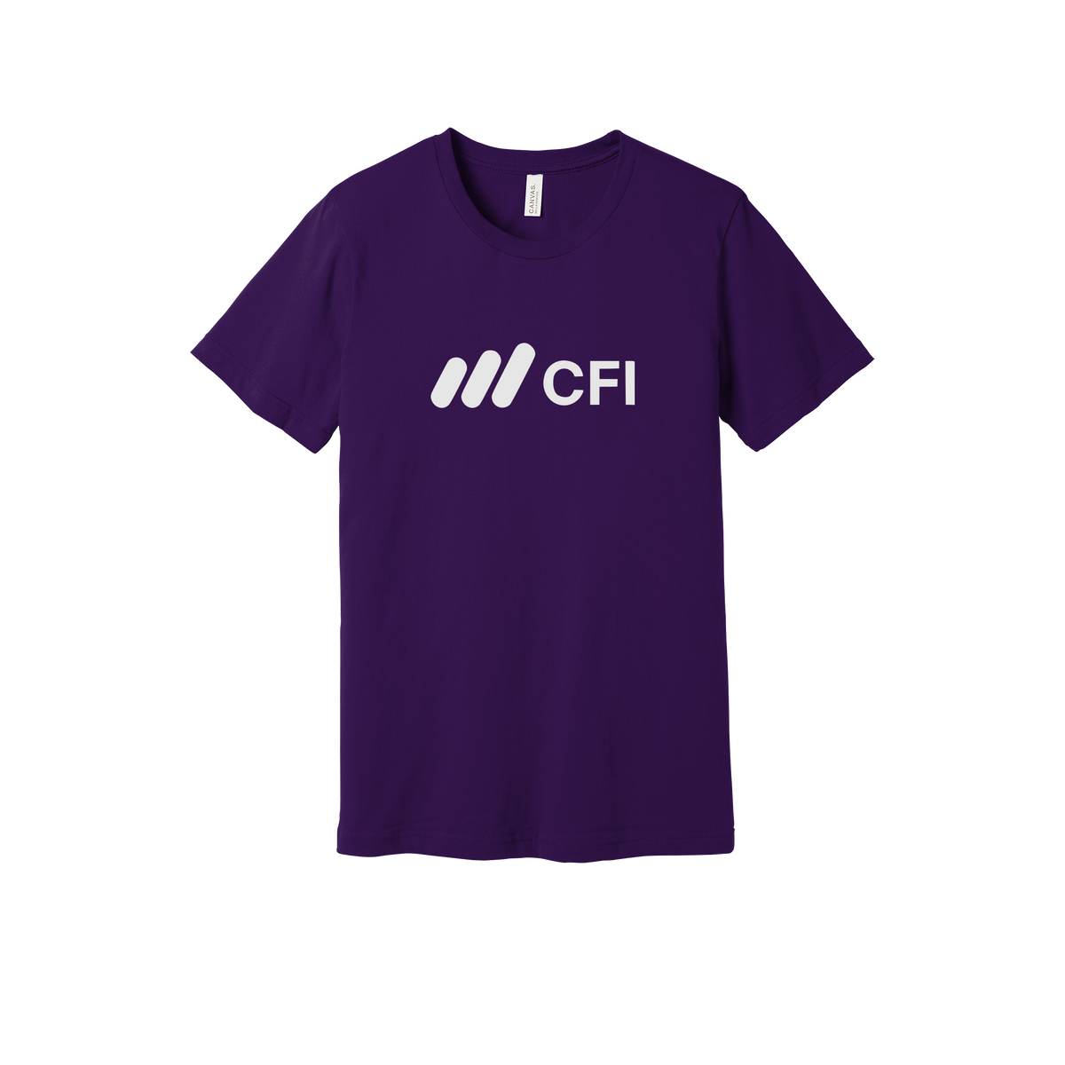 corporatefinanceinstitute-everyday-essentials-short-sleeve-tee-dtf-front-BC3001-teampurple-flat-front