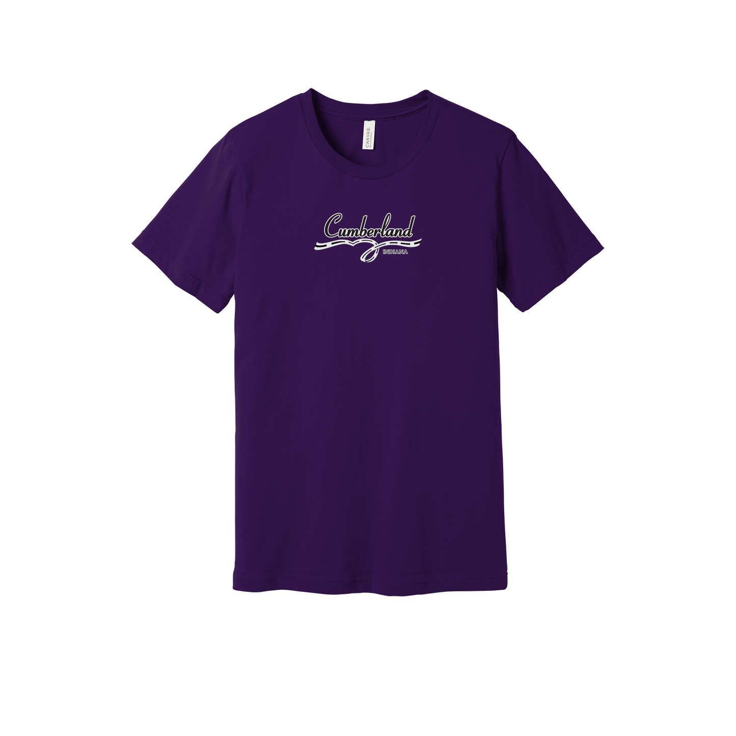 cumberland-everyday-essentials-short-sleeve-tee-dtf-front-BC3001-teampurple-flat-front