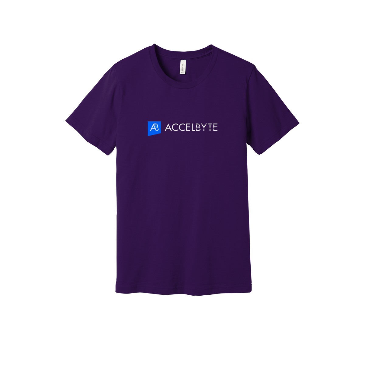 accelbyte-everyday-essentials-short-sleeve-tee-dtf-front-BC3001-teampurple-flat-front