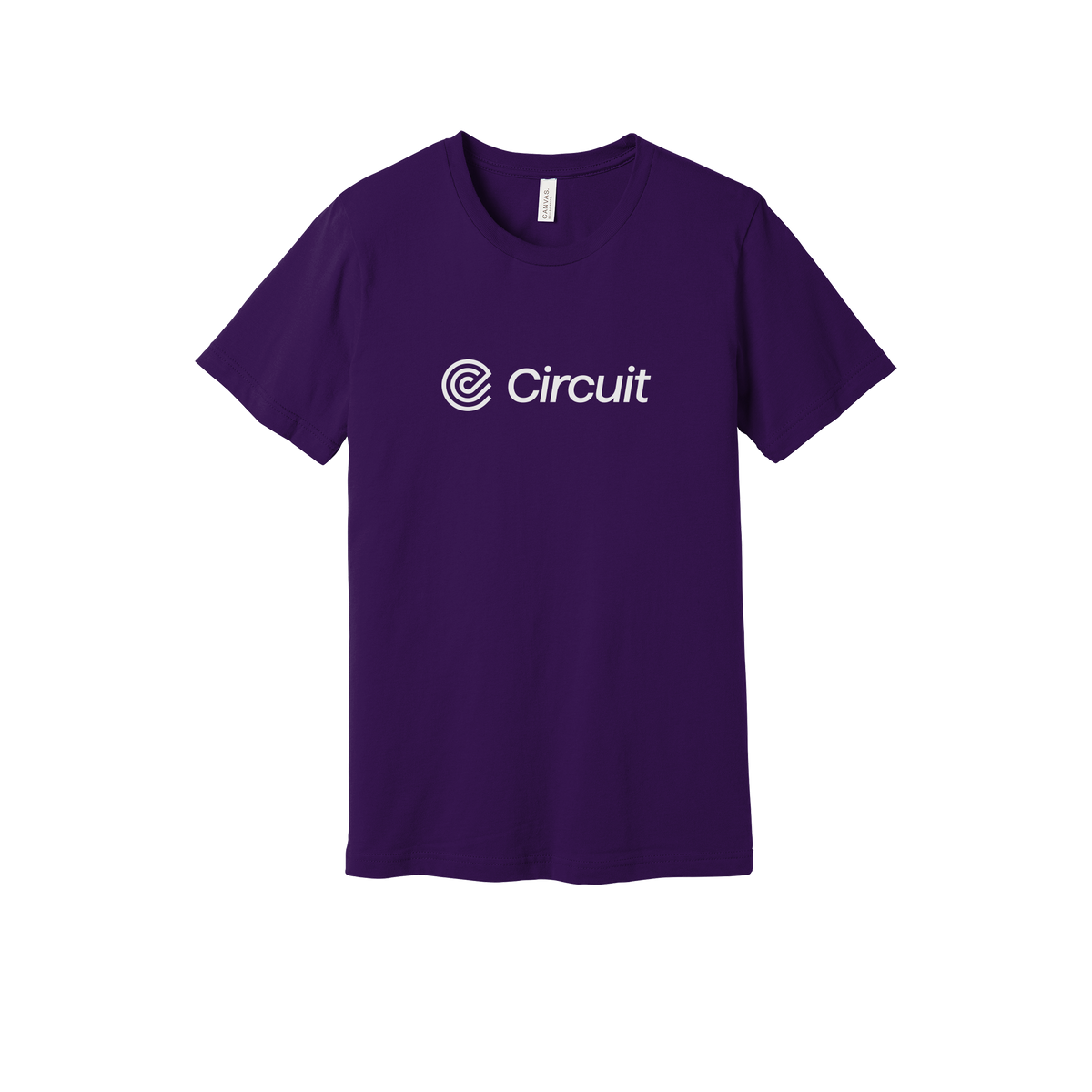 ridecircuit-everyday-essentials-short-sleeve-tee-dtf-front-BC3001-teampurple-flat-front