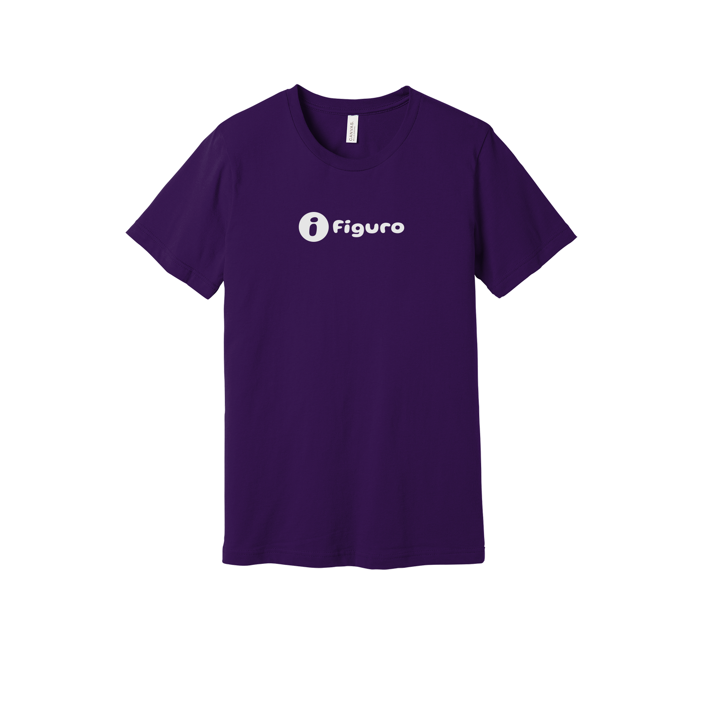 getfiguro-everyday-essentials-short-sleeve-tee-dtf-front-BC3001-teampurple-flat-front