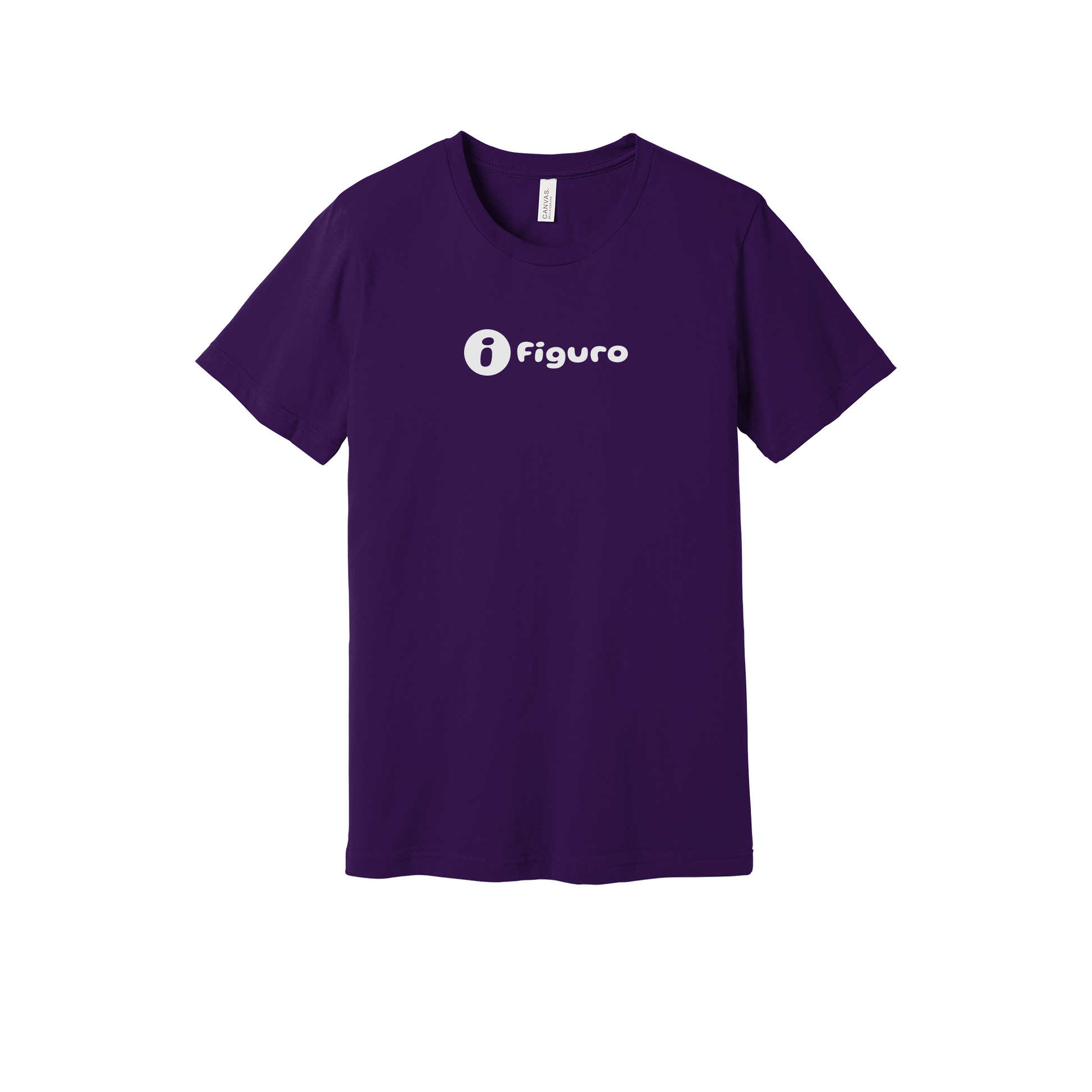 getfiguro-everyday-essentials-short-sleeve-tee-dtf-front-BC3001-teampurple-flat-front